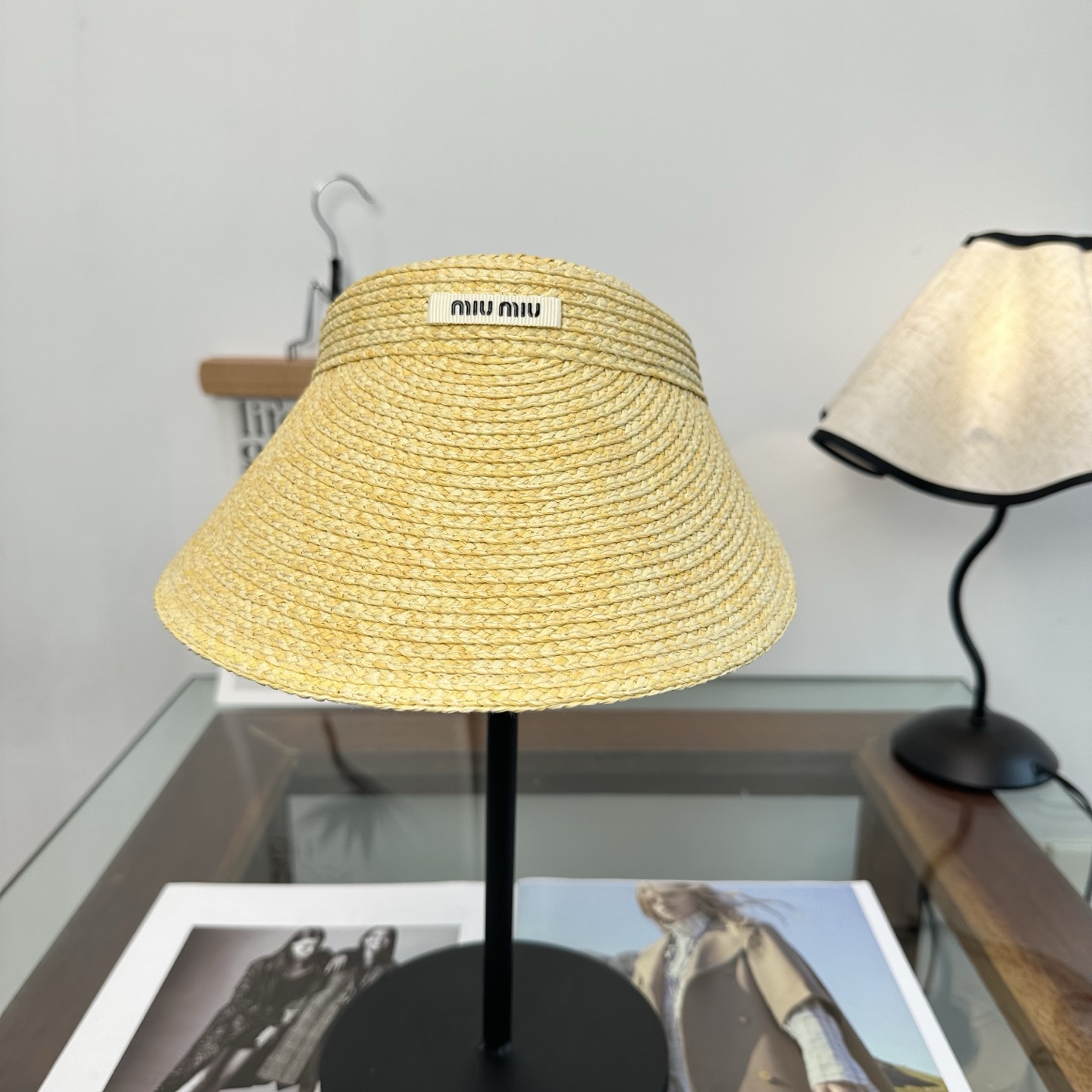 Miu Miu miumiu 缪缪 轻奢名媛风空顶帽 小仙女发箍空顶哦 透气不闷头…夏季