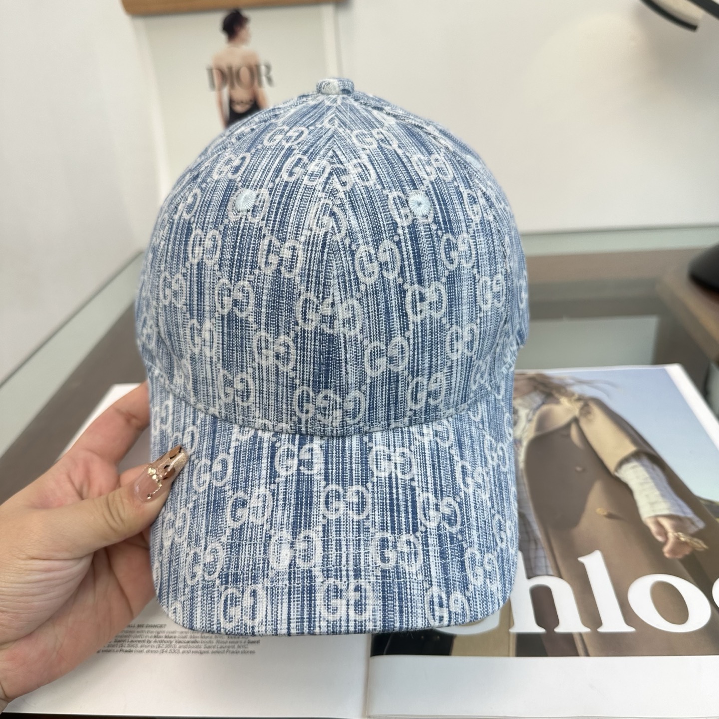 Gucci 新款棒球帽，重工打造 高端 ，百搭款