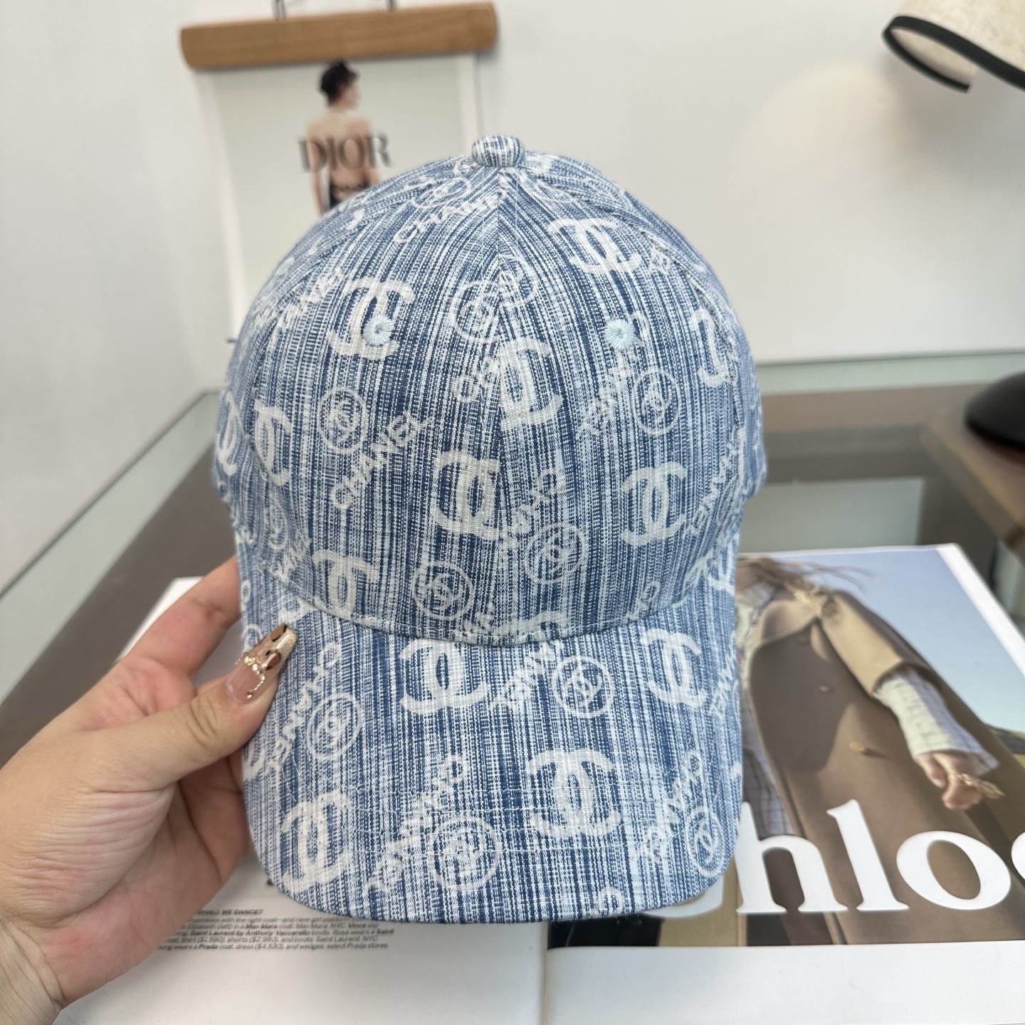Chanel CHANEL香奈儿 棒球帽 新款棒球帽，重工打造 高端 ，百搭款