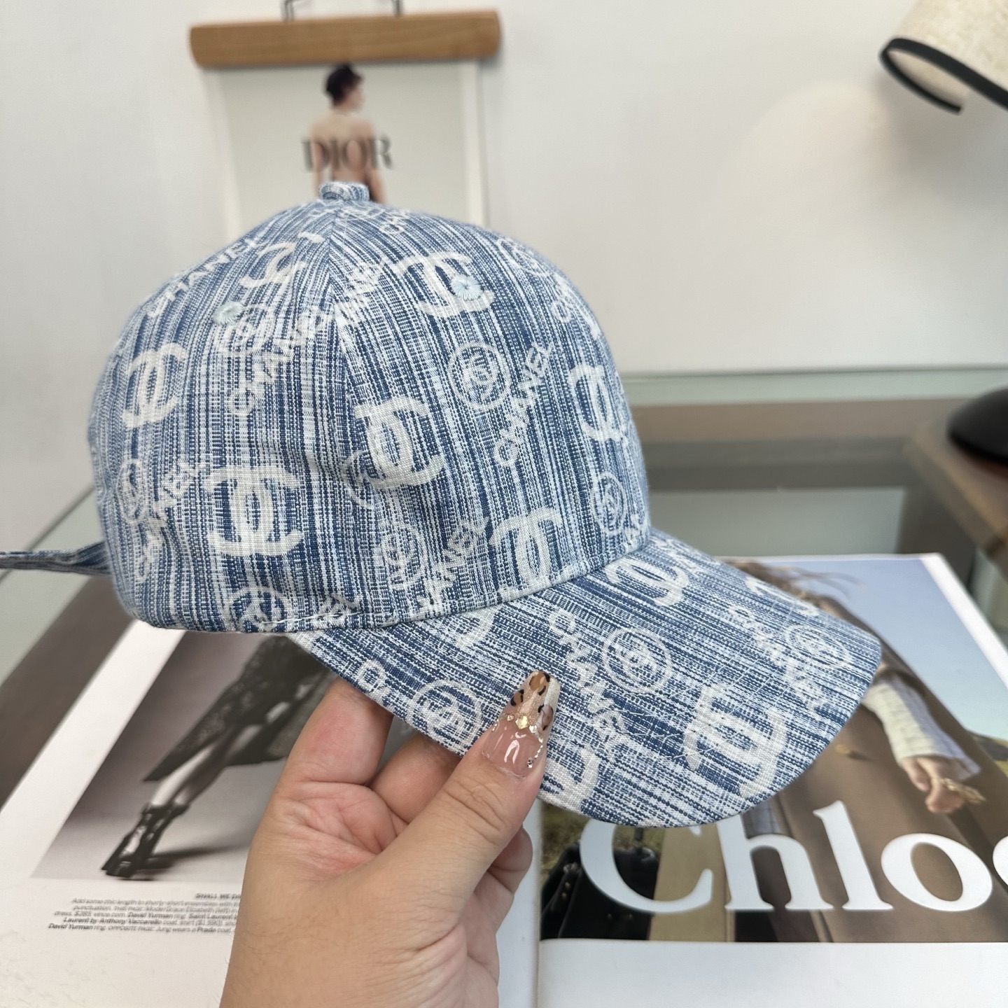Chanel CHANEL香奈儿 棒球帽 新款棒球帽，重工打造 高端 ，百搭款