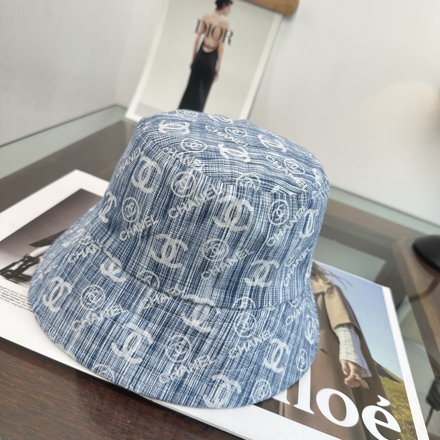 Chanel CHANEL香奈儿 渔夫帽 款 轻盈透气。完美版型，对格精准无误， 品质，独家 摄，男女适用