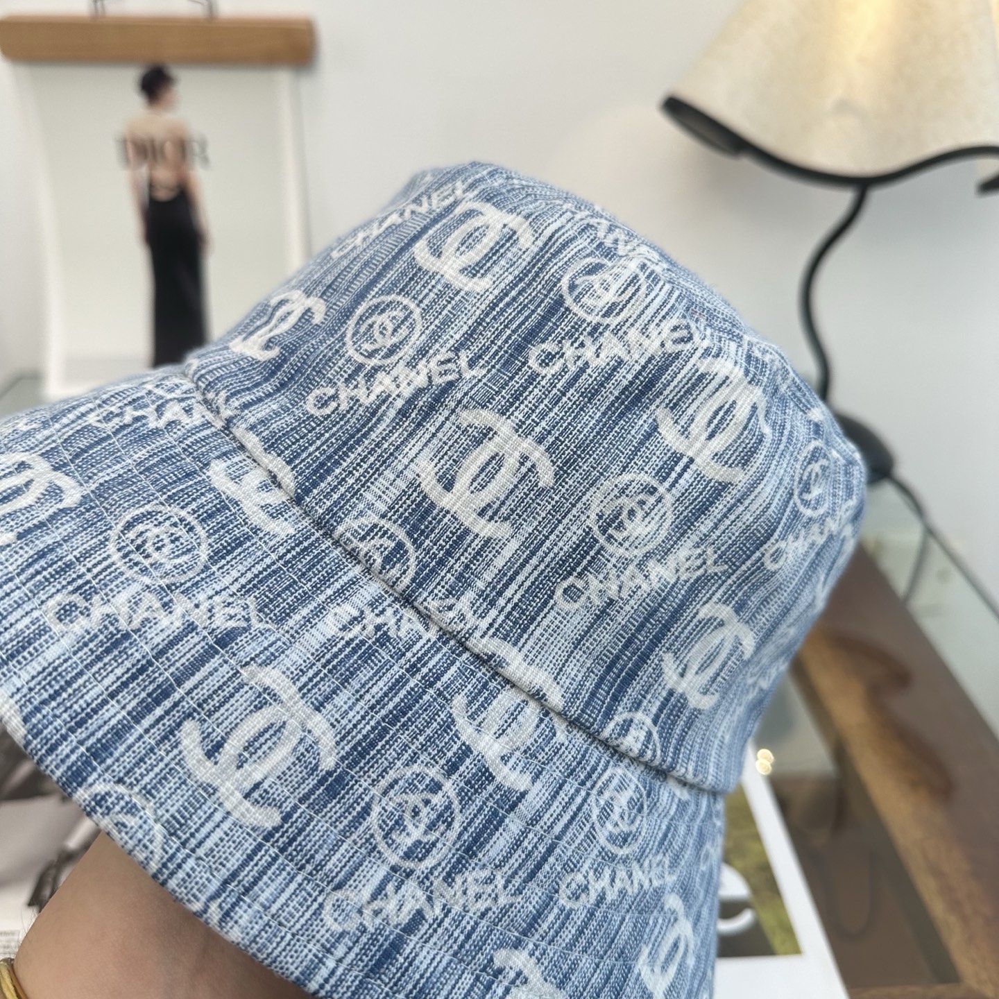 Chanel CHANEL香奈儿 渔夫帽 款 轻盈透气。完美版型，对格精准无误， 品质，独家 摄，男女适用