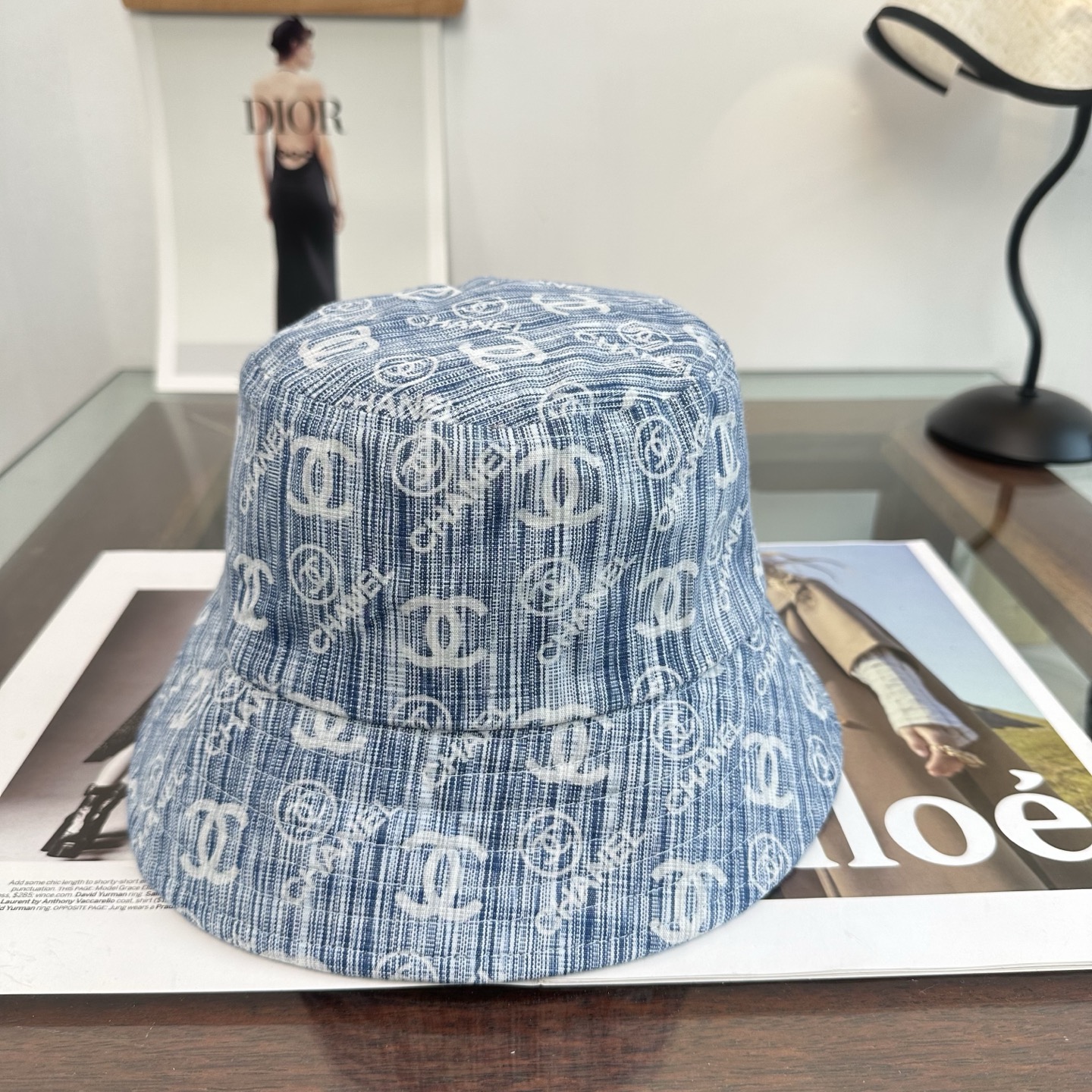 Chanel CHANEL香奈儿 渔夫帽 款 轻盈透气。完美版型，对格精准无误， 品质，独家 摄，男女适用