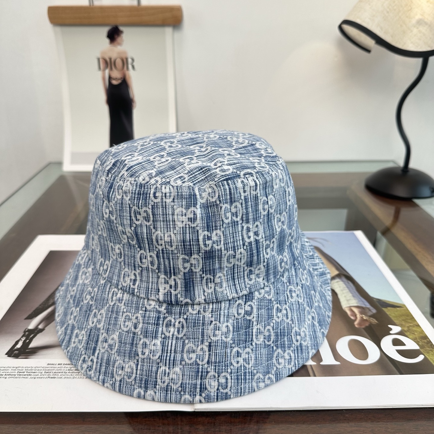 Gucci GUCCI 古奇 渔夫帽 款 轻盈透气。完美版型，对格精准无误， 品质，独家 摄，男女适用