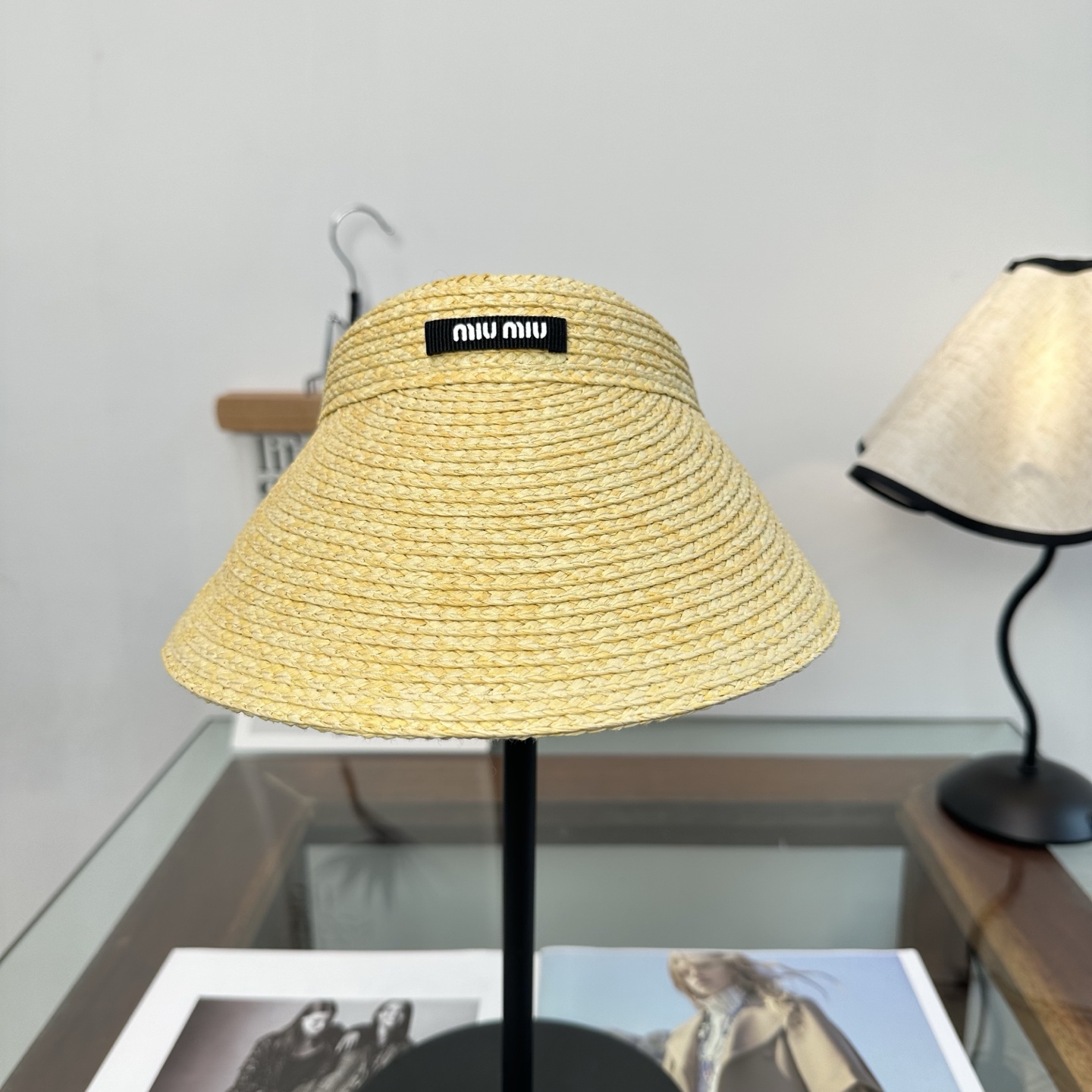 Miu Miu miumiu 缪缪 轻奢名媛风空顶帽 小仙女发箍空顶哦 透气不闷头…夏季