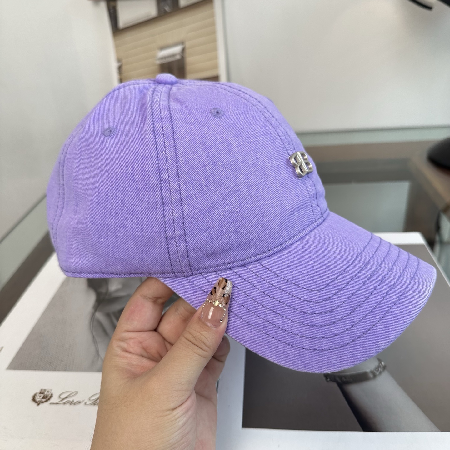 新品Balenciaga 巴黎世家字母新款棒球帽 现货秒发🧢简约时尚超级无敌好看的帽子！情侣款！