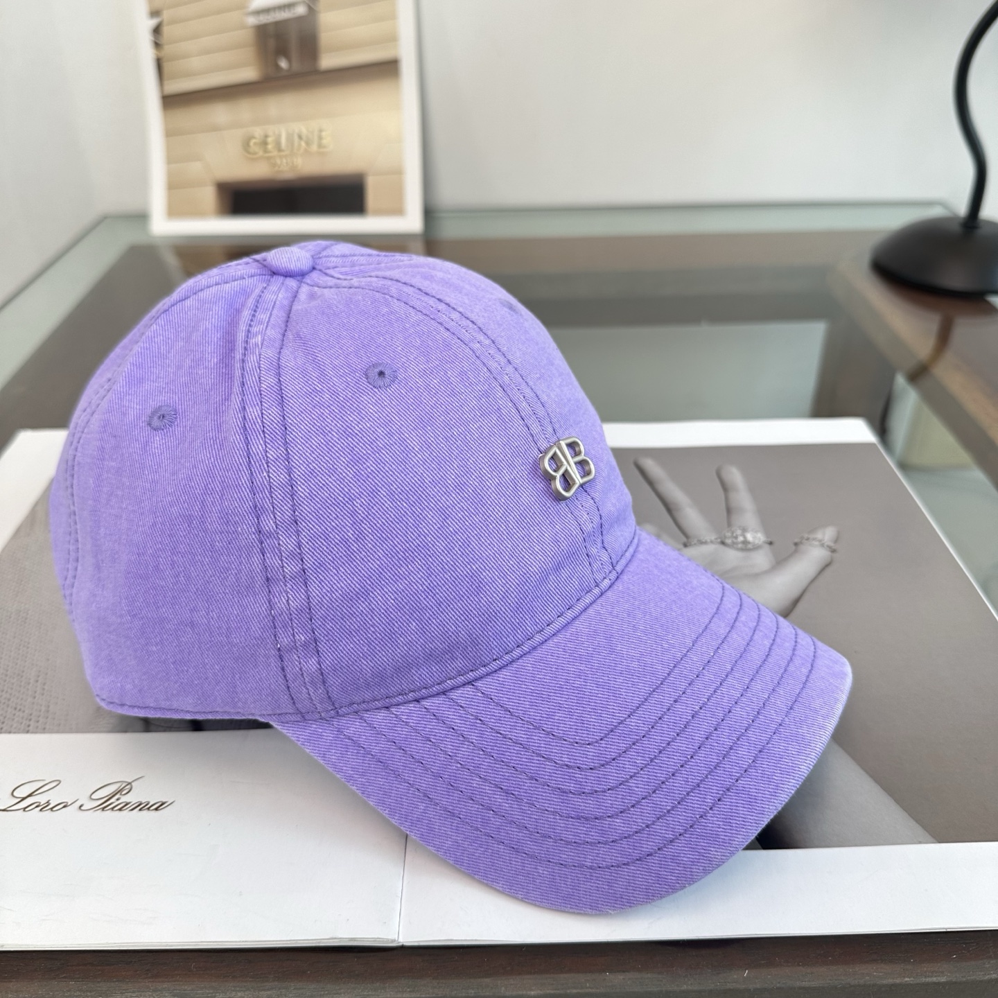 新品Balenciaga 巴黎世家字母新款棒球帽 现货秒发🧢简约时尚超级无敌好看的帽子！情侣款！
