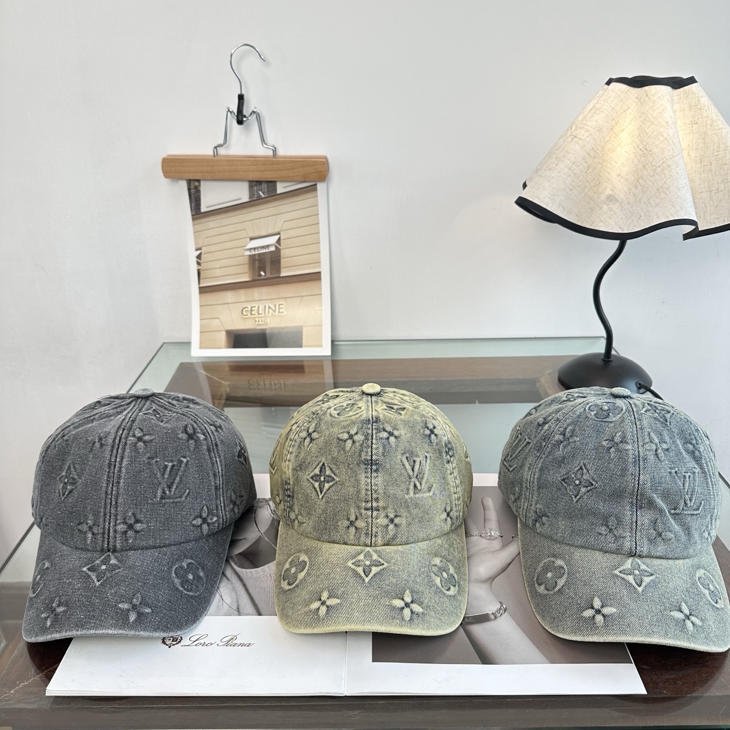 Louis Vuitton LouisVuitton 新款LV棒球帽，重工打造 高端 ，百搭款