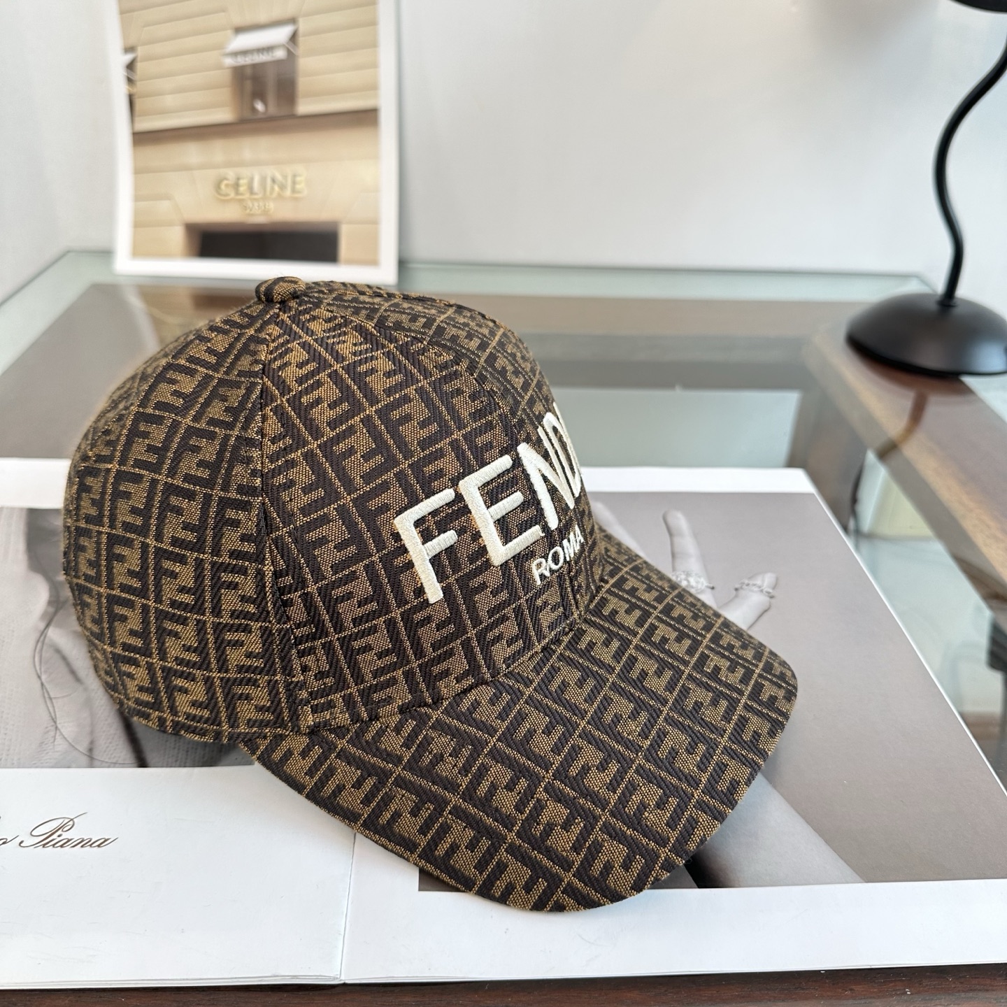 Fendi FENDI芬迪 老花系列棒球帽 FF中古单品，气质穿搭单品，质量杠杠