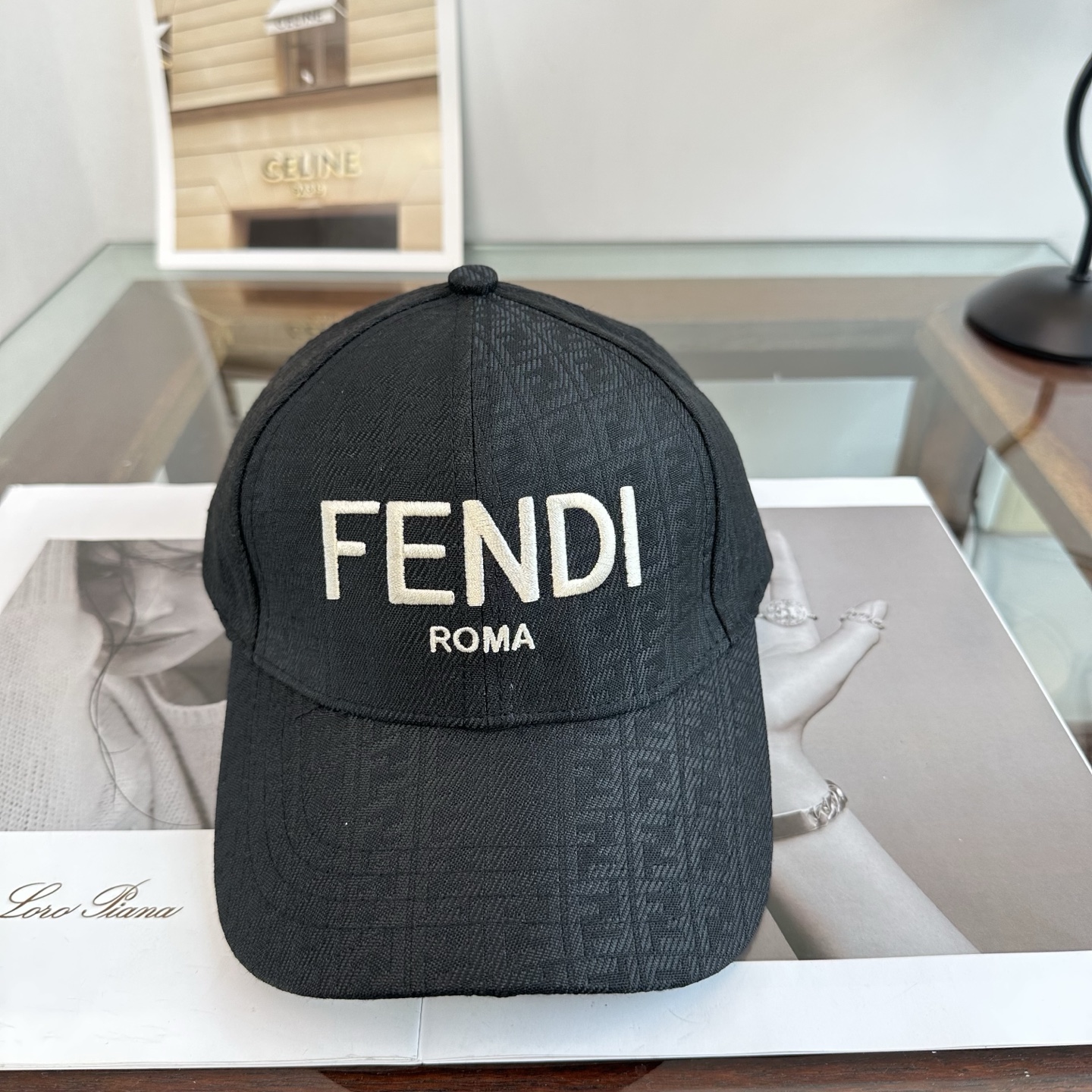 Fendi FENDI芬迪 老花系列棒球帽 FF中古单品，气质穿搭单品，质量杠杠