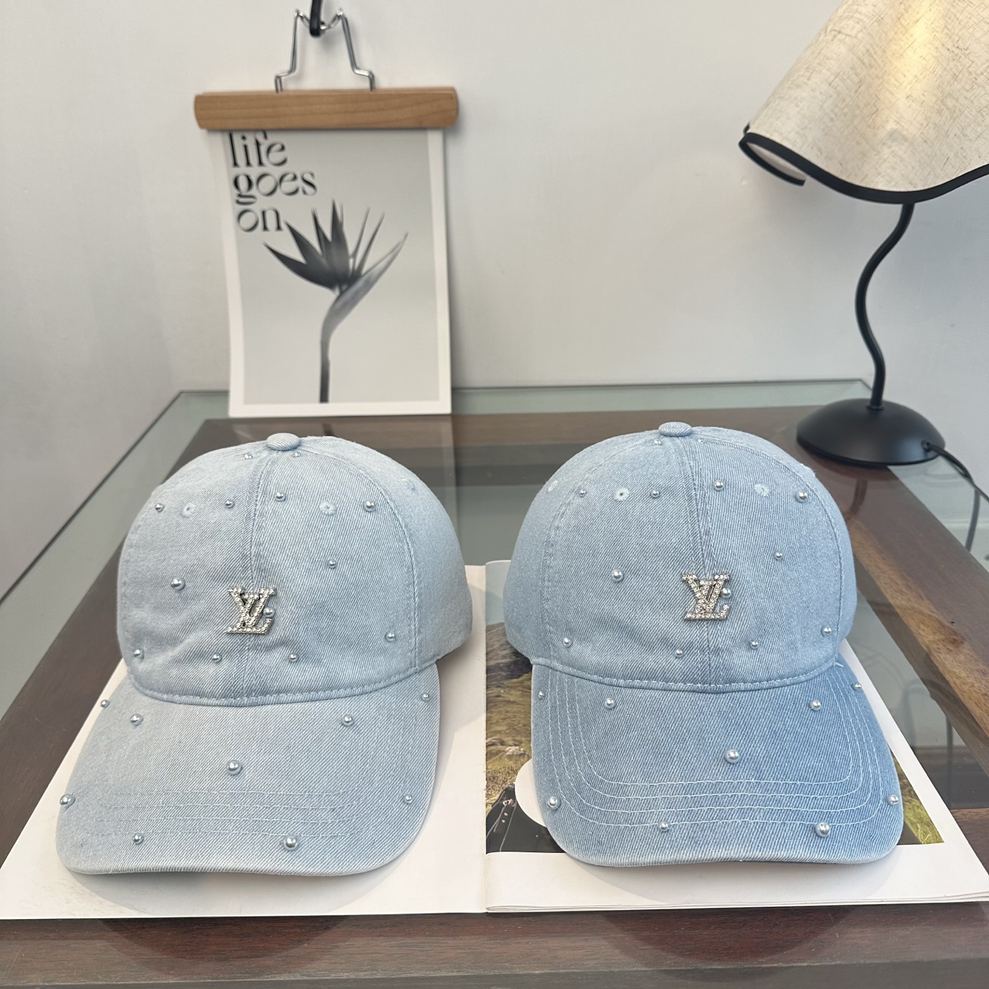 Louis Vuitton LouisVuitton 新款LV棒球帽，重工打造 高端 ，百搭款