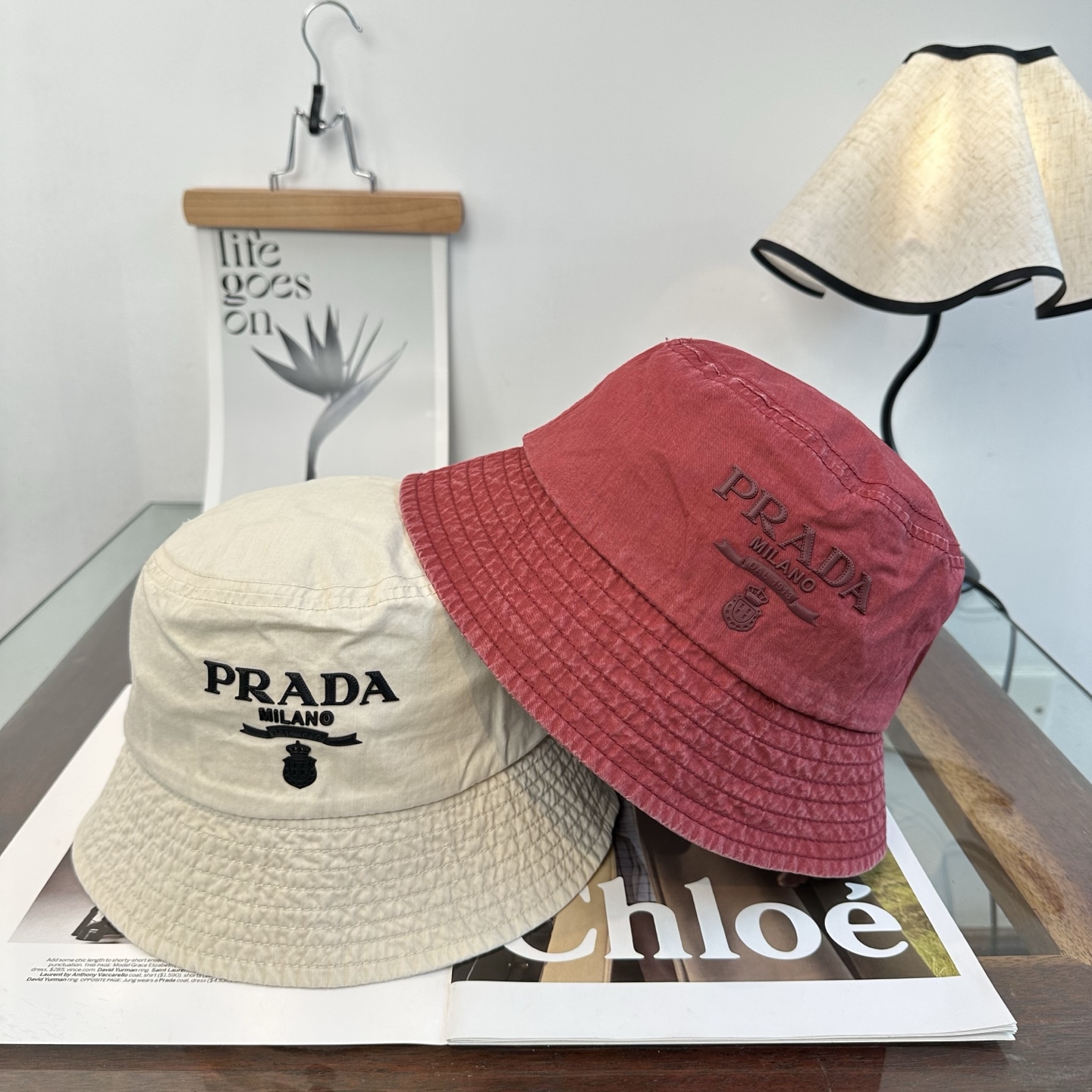 Prada 普拉达 Prada 渔夫帽，显脸小 款超好搭配，赶紧入手
