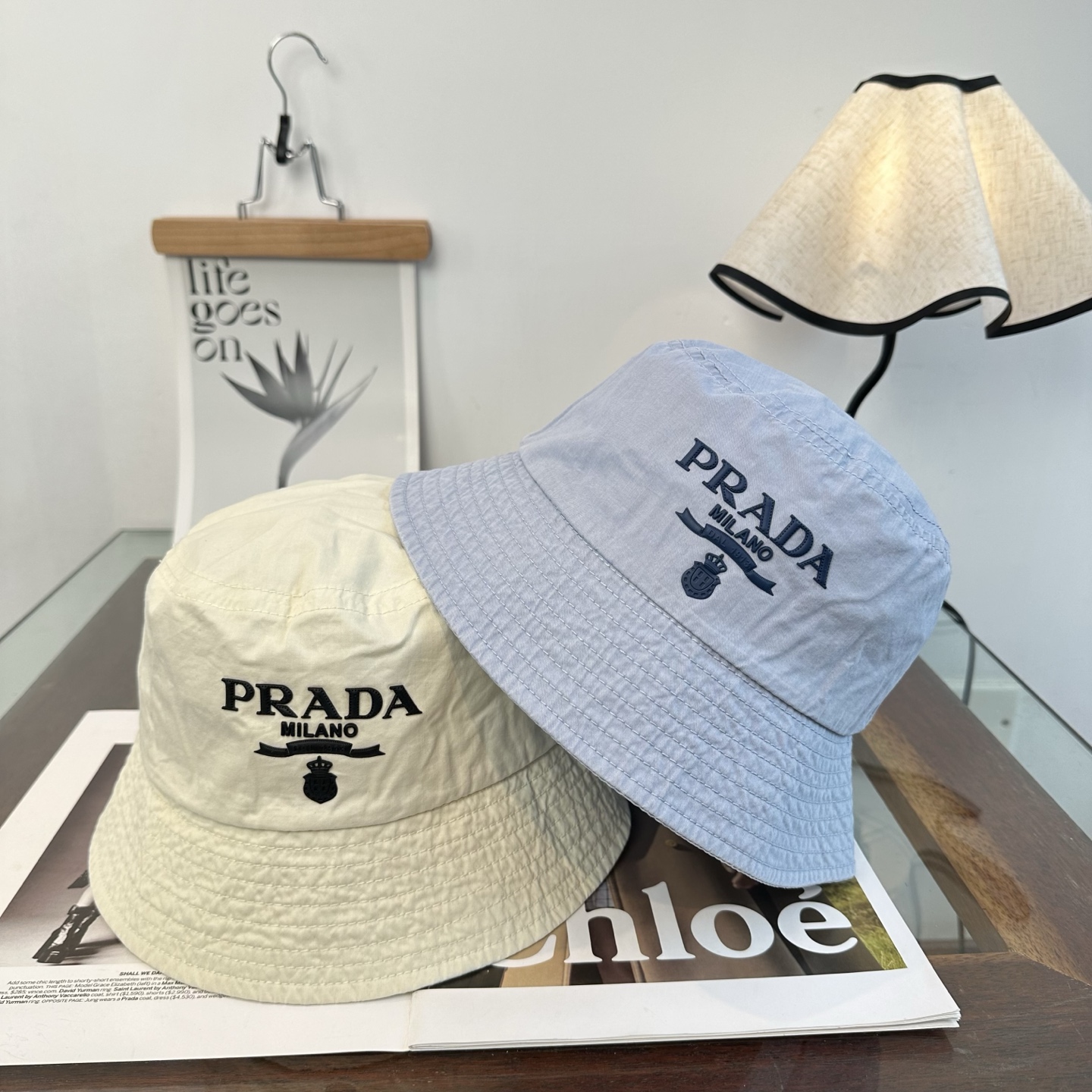 Prada 普拉达 Prada 渔夫帽，显脸小 款超好搭配，赶紧入手