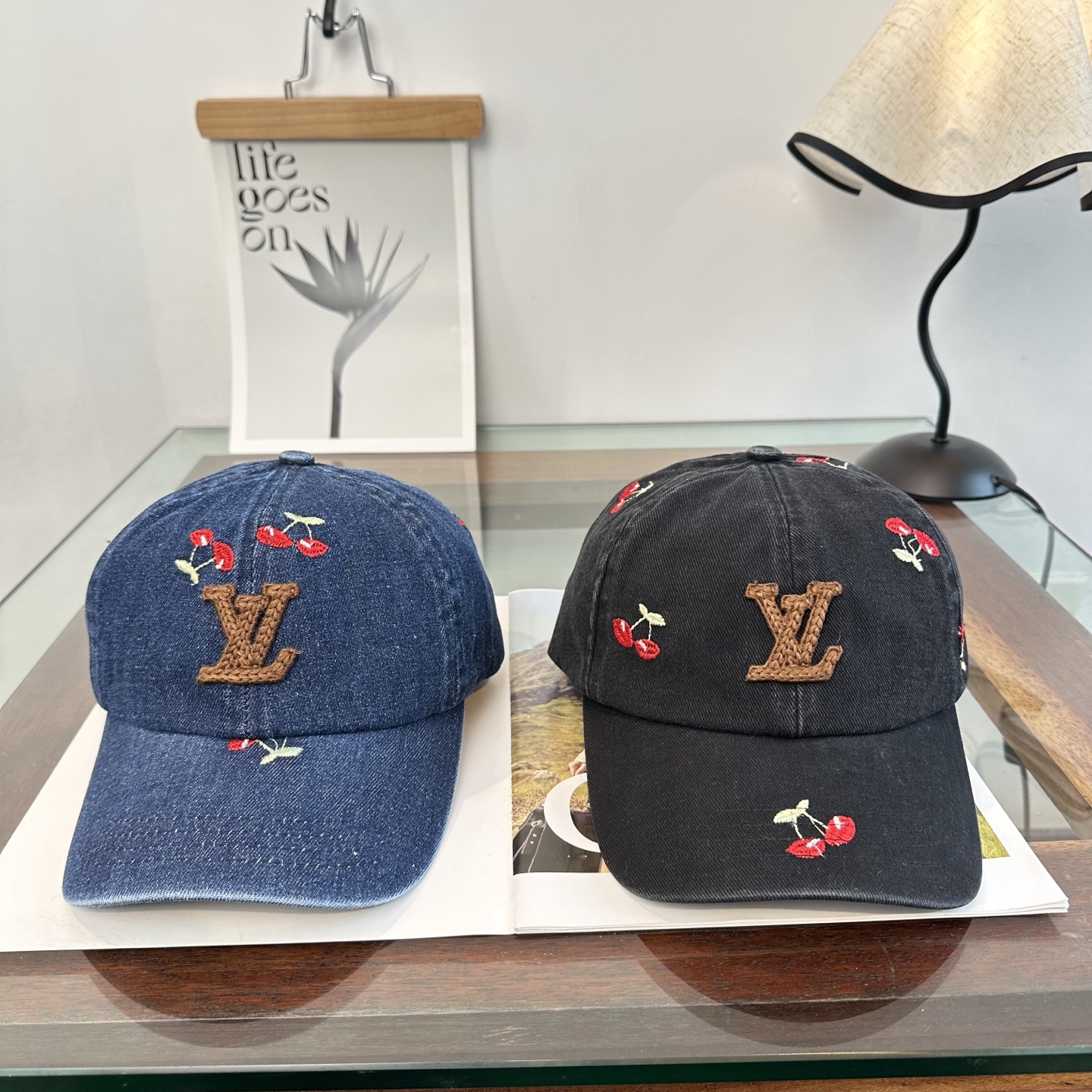 Louis Vuitton LouisVuitton 新款LV棒球帽，重工打造 高端 ，百搭款