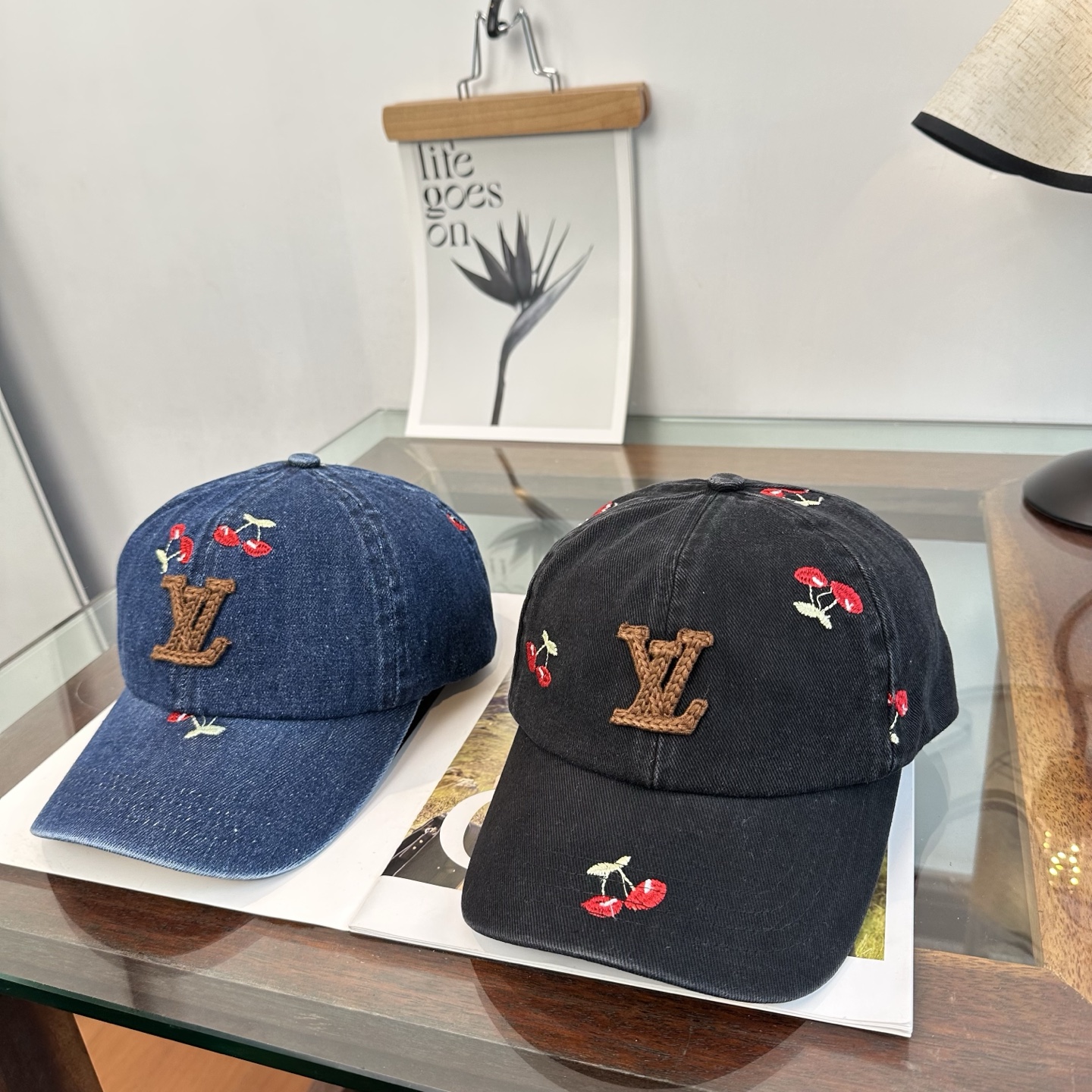 Louis Vuitton LouisVuitton 新款LV棒球帽，重工打造 高端 ，百搭款
