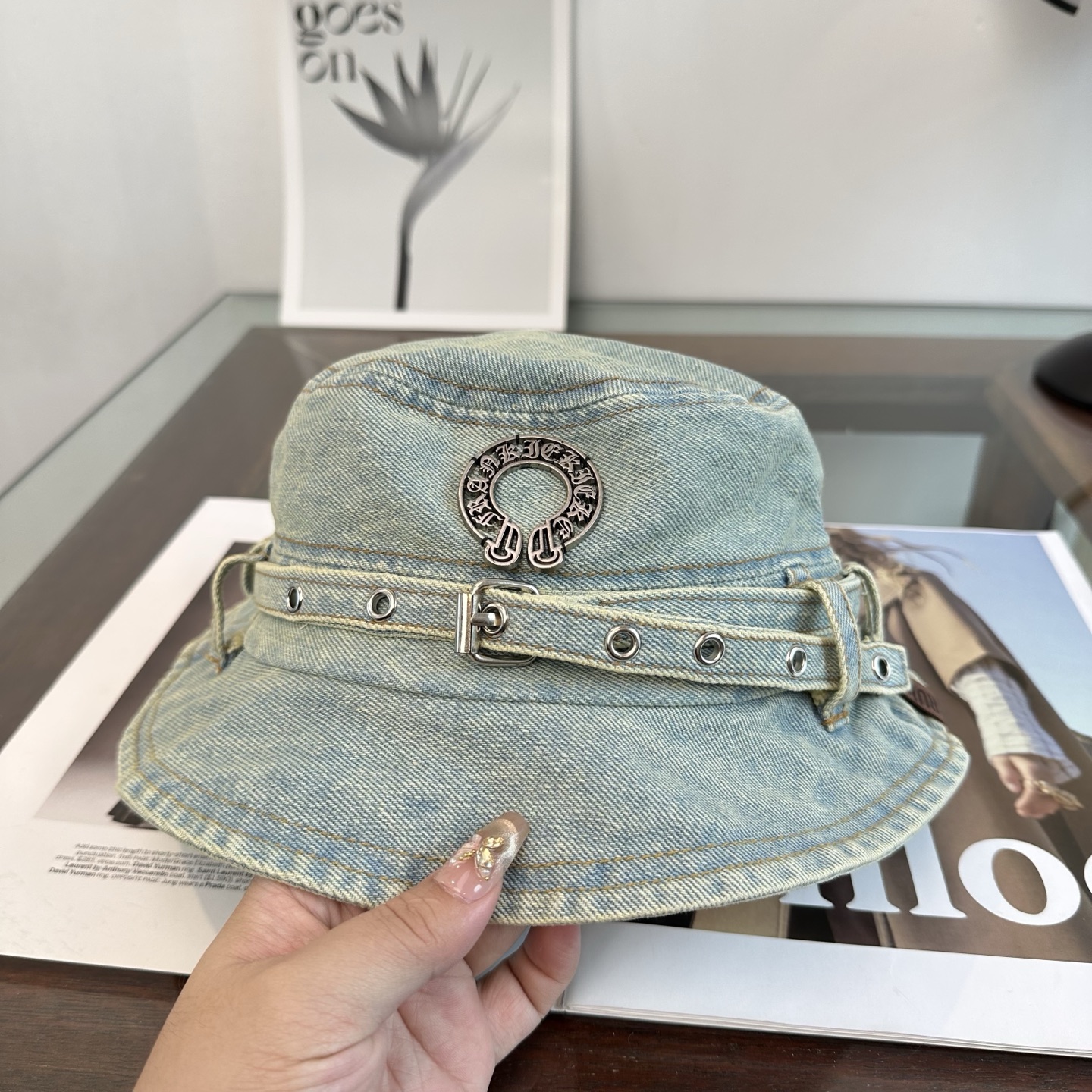 Chrome Hearts Chrome Hearts 克罗心 牛仔 渔夫帽