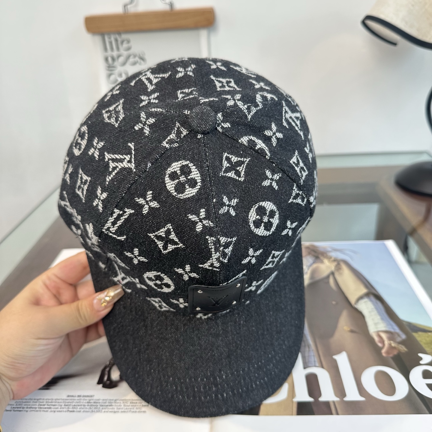 🧢路易威登棒球帽 LouisVuitton😍新款LV棒球帽，重工打造♥️高端大气，百搭款🤗男女通用！