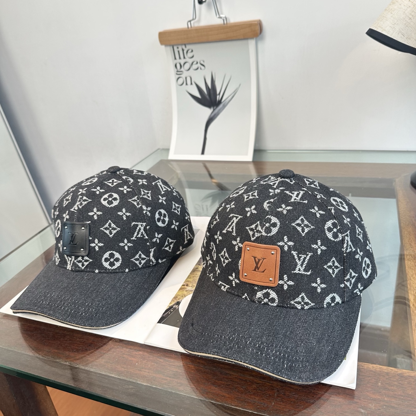 Louis Vuitton LouisVuitton 新款LV棒球帽，重工打造 高端 ，百搭款