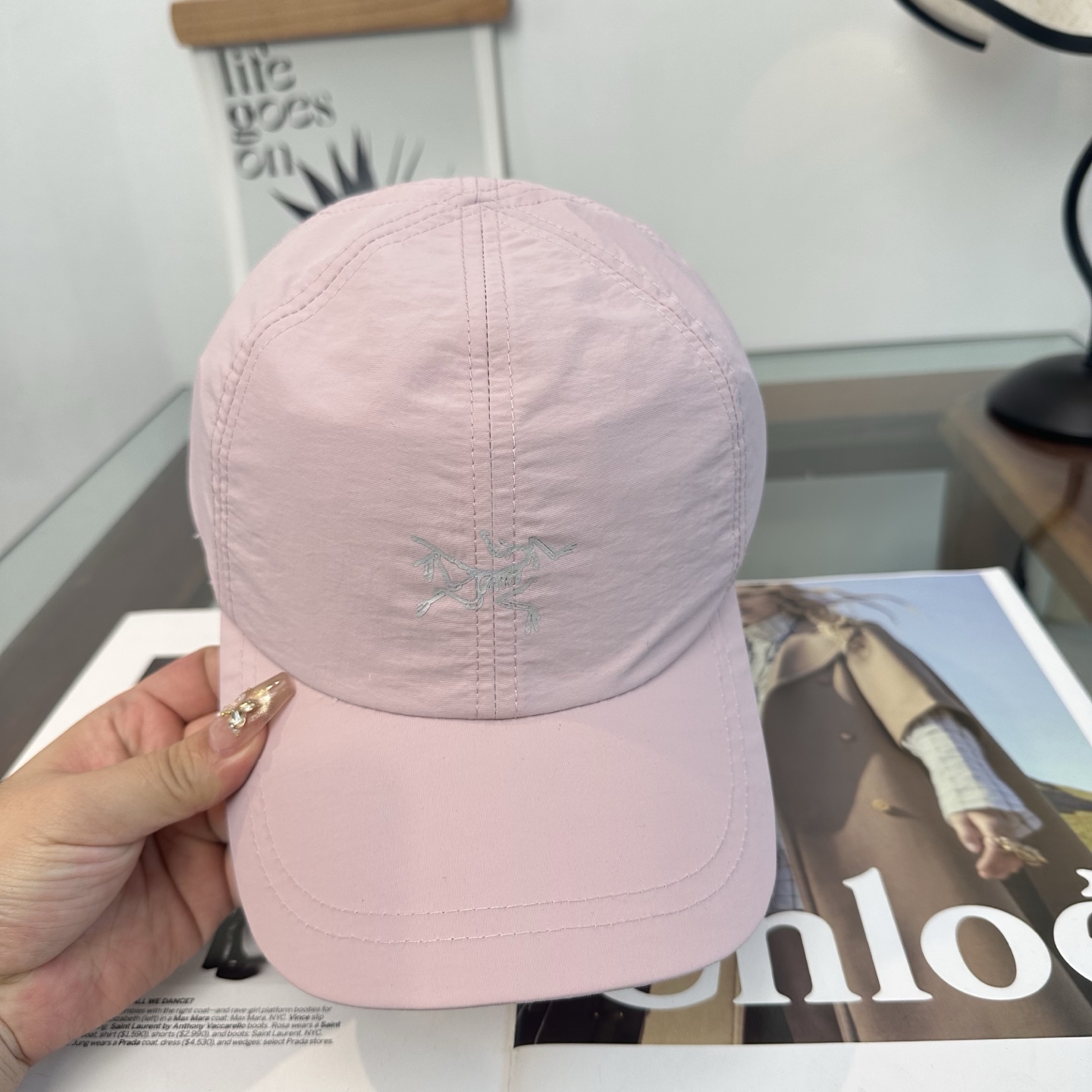 ARCTERYX SMALL BIRD HAT 始祖鸟弯檐棒球帽轻量帽子防晒帽遮阳帽情侣款SMALL B