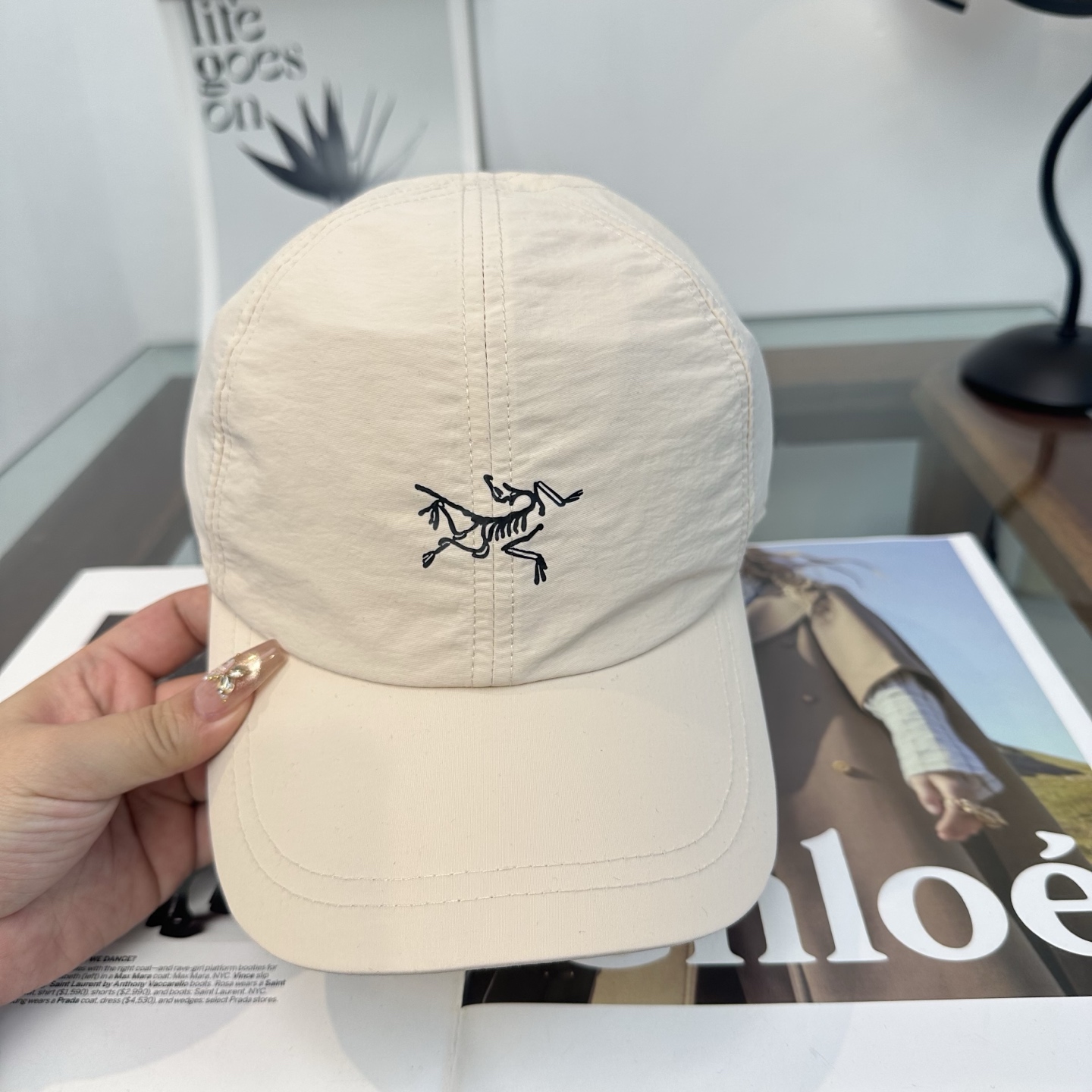 ARCTERYX SMALL BIRD HAT 始祖鸟弯檐棒球帽轻量帽子防晒帽遮阳帽情侣款SMALL B