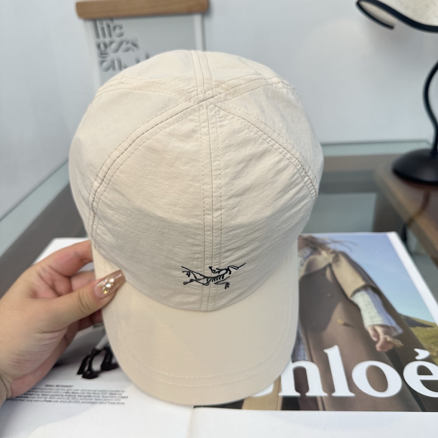 ARCTERYX SMALL BIRD HAT 始祖鸟弯檐棒球帽轻量帽子防晒帽遮阳帽情侣款SMALL B