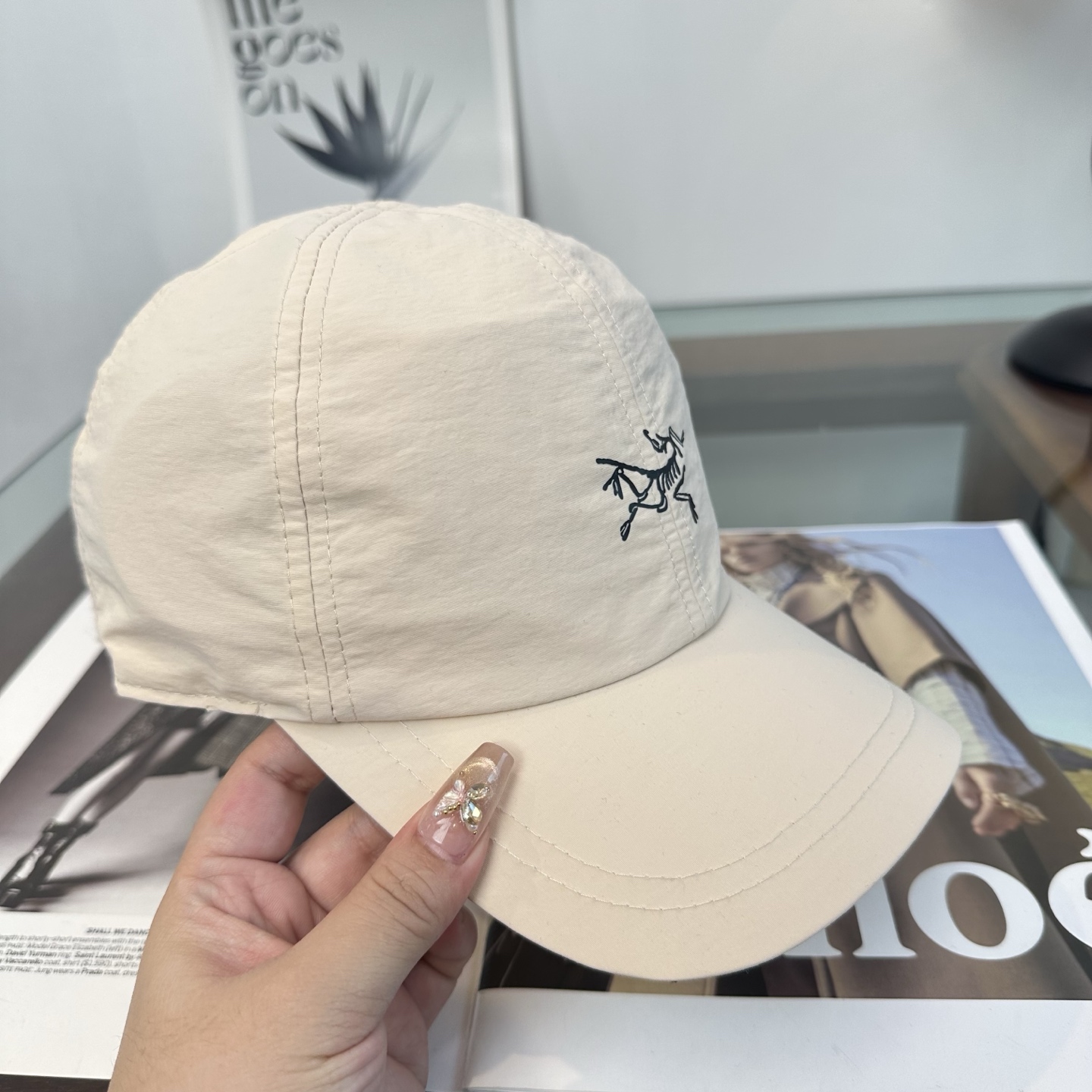 ARCTERYX SMALL BIRD HAT 始祖鸟弯檐棒球帽轻量帽子防晒帽遮阳帽情侣款SMALL B