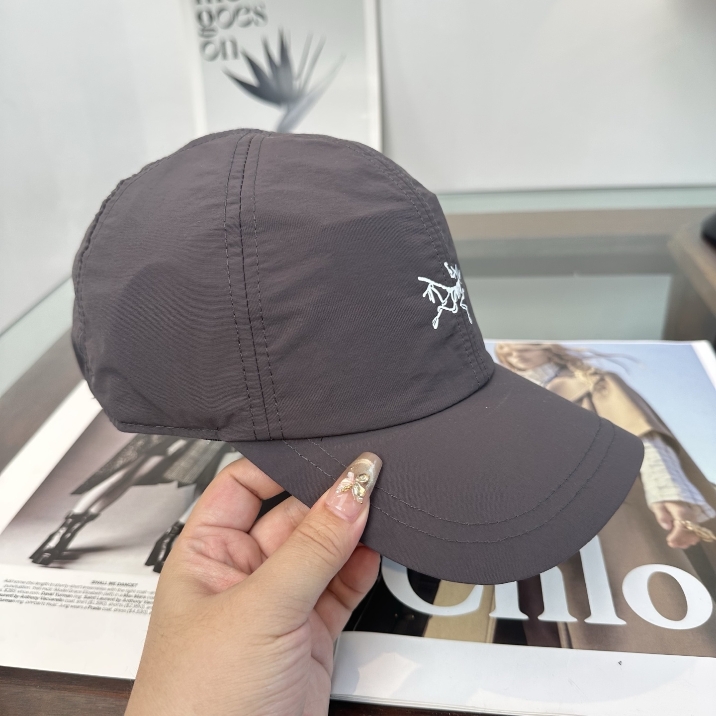 ARCTERYX SMALL BIRD HAT 始祖鸟弯檐棒球帽轻量帽子防晒帽遮阳帽情侣款SMALL B