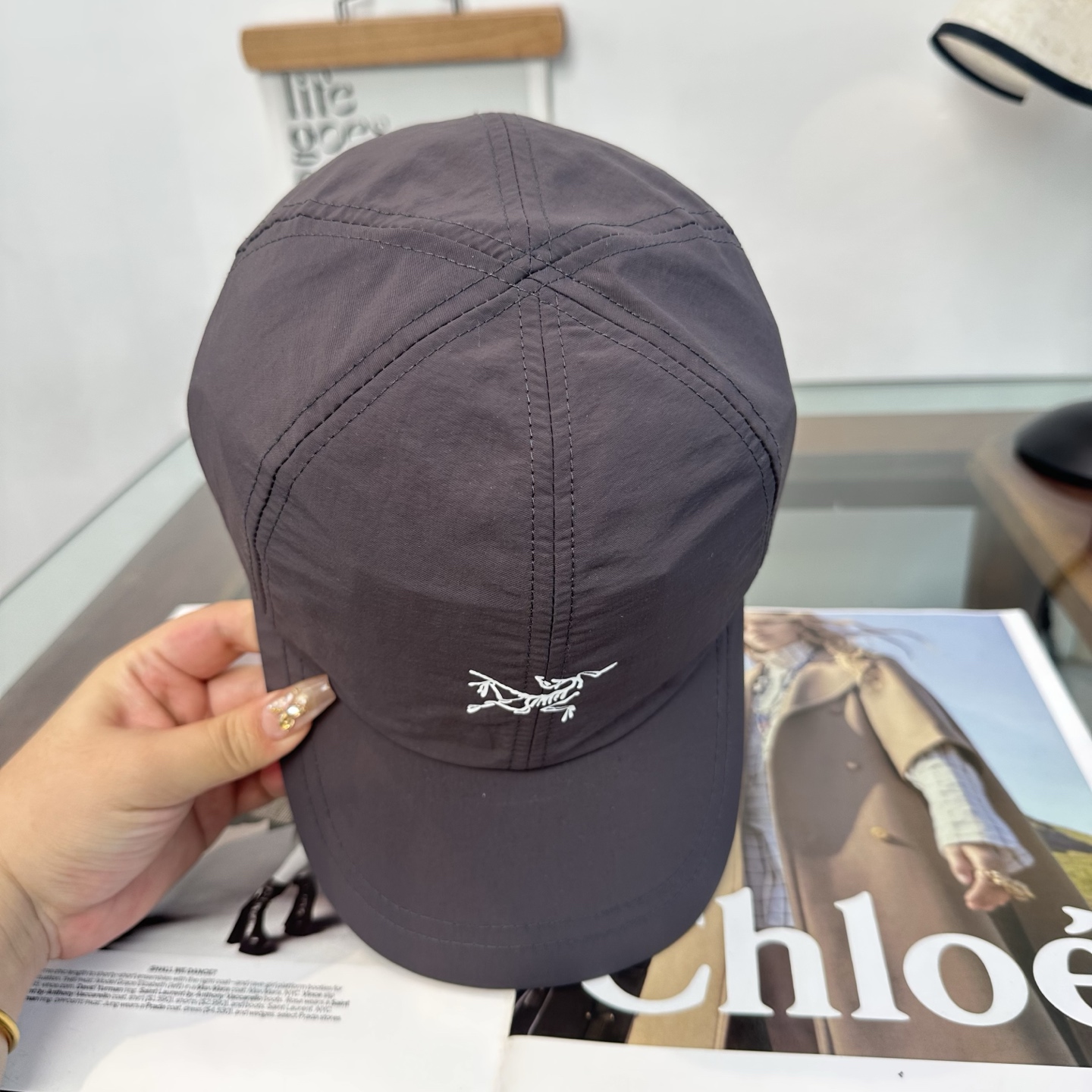 ARCTERYX SMALL BIRD HAT 始祖鸟弯檐棒球帽轻量帽子防晒帽遮阳帽情侣款SMALL B