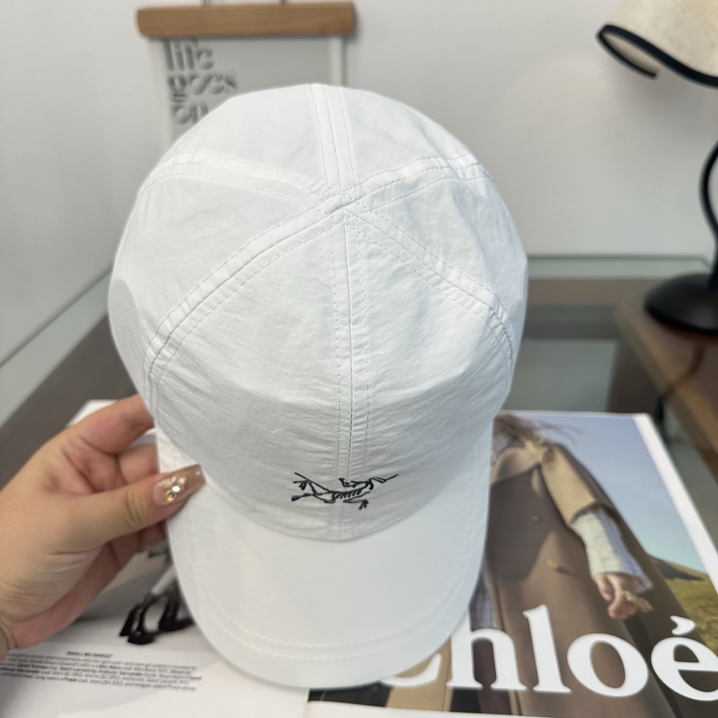 ARCTERYX SMALL BIRD HAT 始祖鸟弯檐棒球帽轻量帽子防晒帽遮阳帽情侣款SMALL B