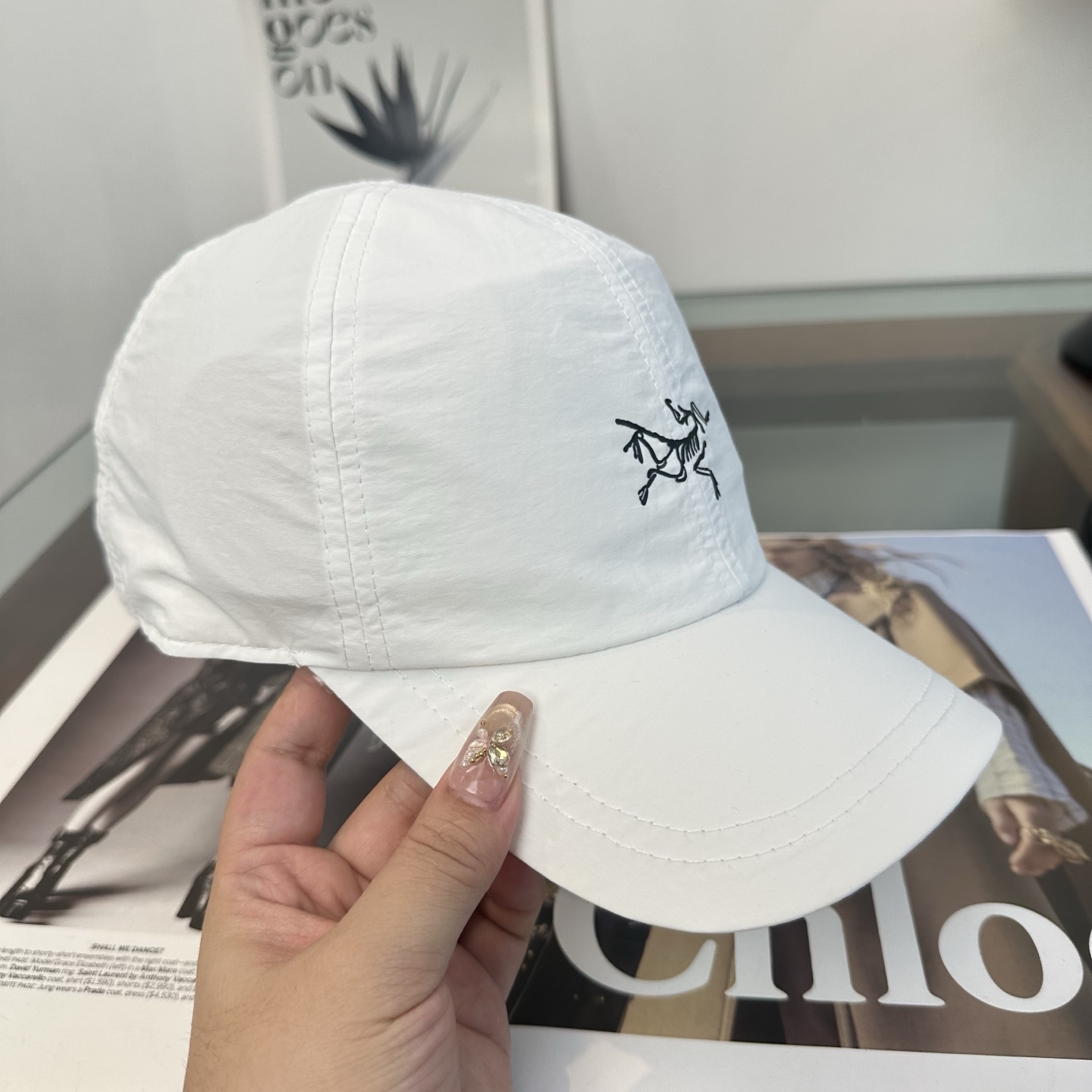ARCTERYX SMALL BIRD HAT 始祖鸟弯檐棒球帽轻量帽子防晒帽遮阳帽情侣款SMALL B