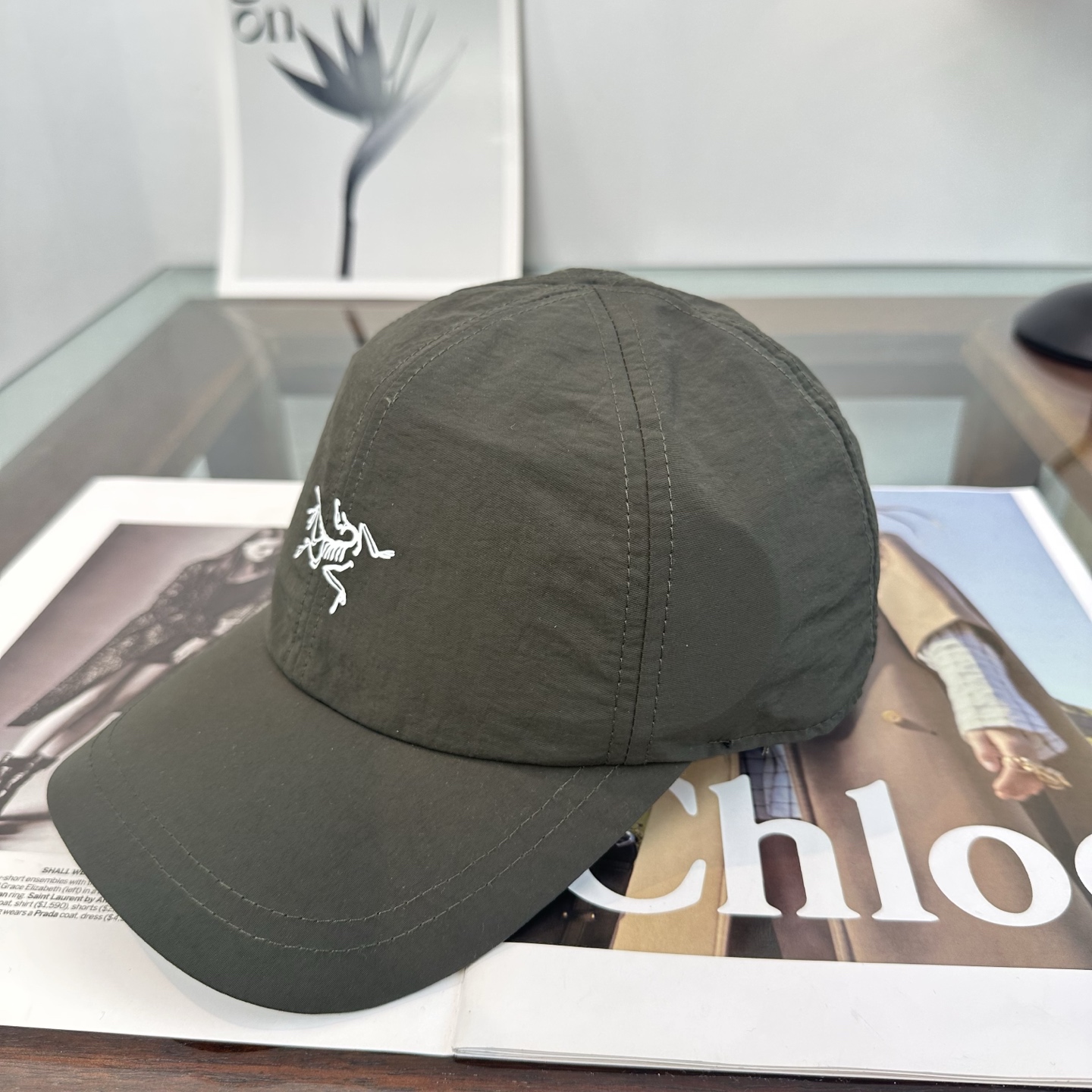 ARCTERYX SMALL BIRD HAT 始祖鸟弯檐棒球帽轻量帽子防晒帽遮阳帽情侣款SMALL B