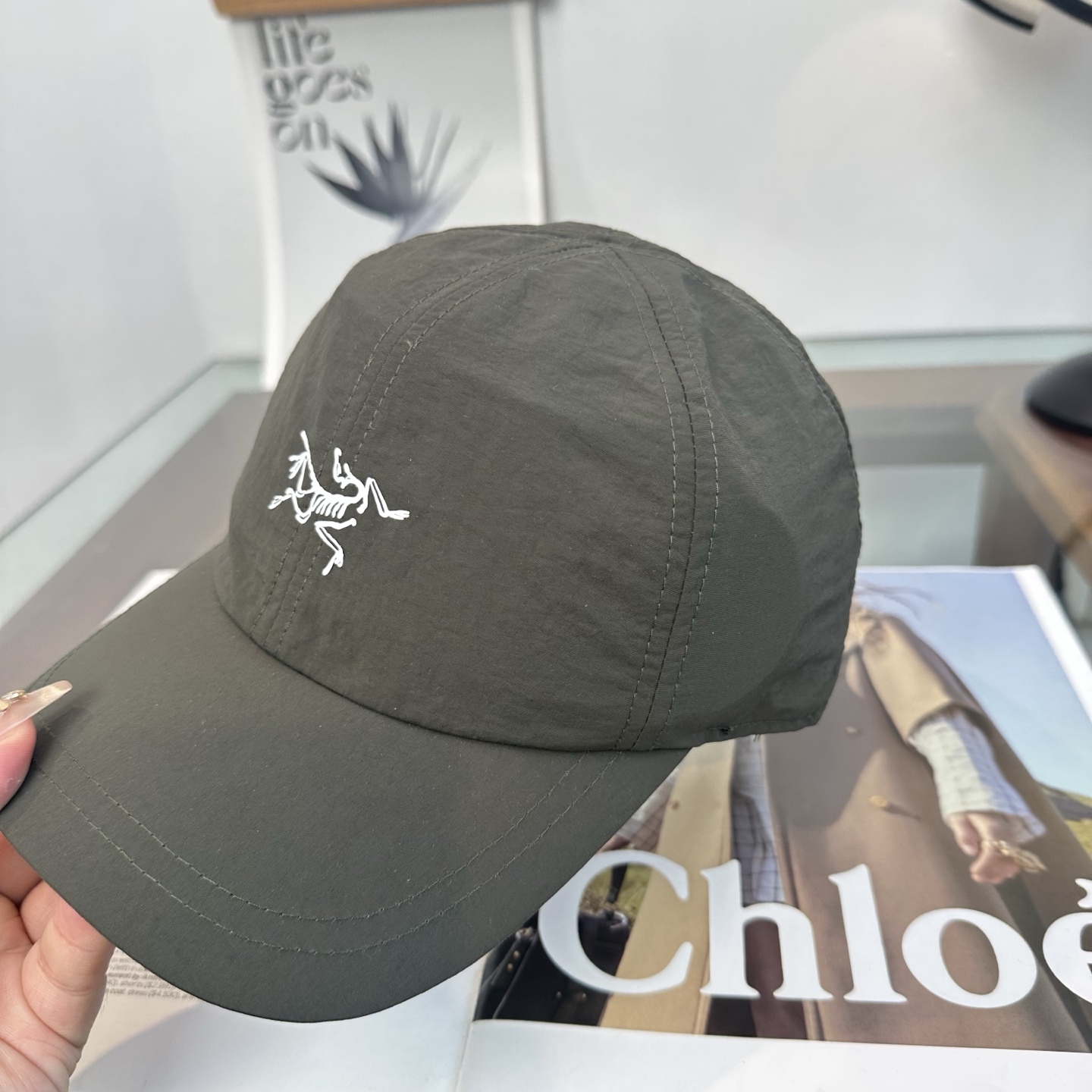 ARCTERYX SMALL BIRD HAT 始祖鸟弯檐棒球帽轻量帽子防晒帽遮阳帽情侣款SMALL B