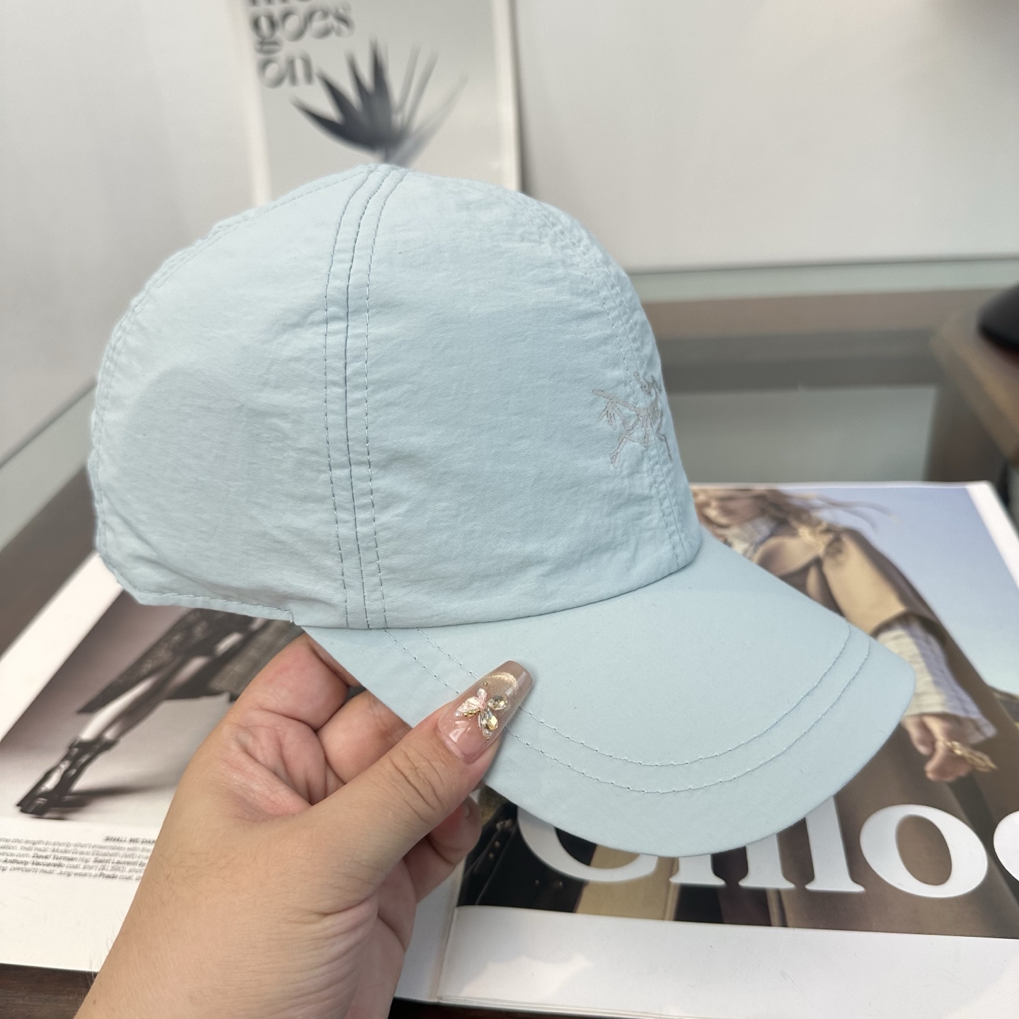 ARCTERYX SMALL BIRD HAT 始祖鸟弯檐棒球帽轻量帽子防晒帽遮阳帽情侣款SMALL B