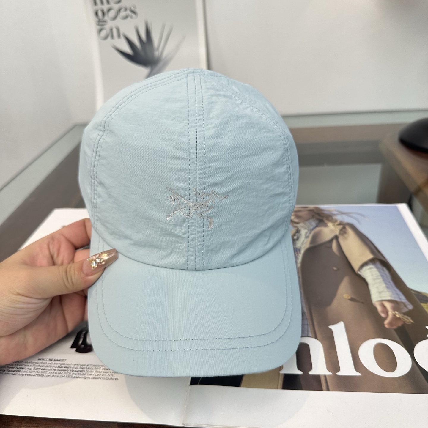 ARCTERYX SMALL BIRD HAT 始祖鸟弯檐棒球帽轻量帽子防晒帽遮阳帽情侣款SMALL B