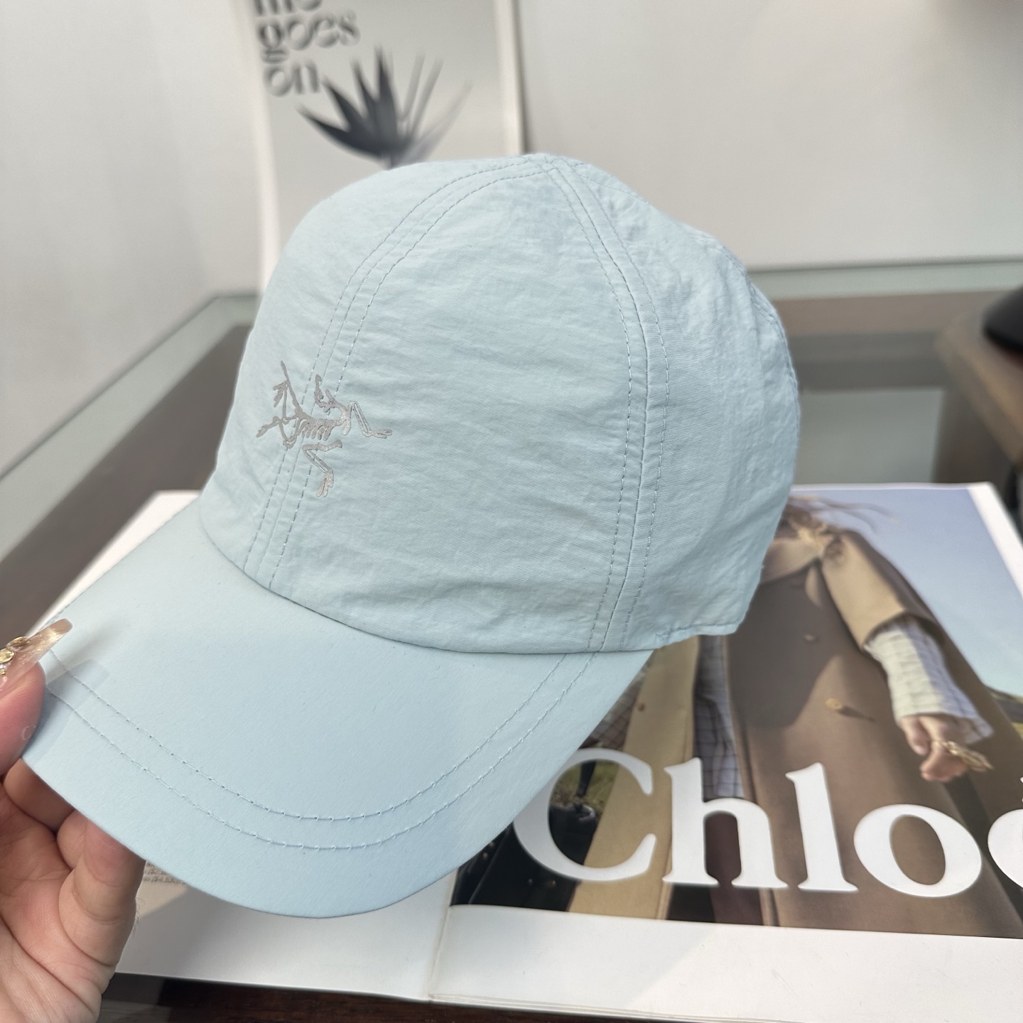 ARCTERYX SMALL BIRD HAT 始祖鸟弯檐棒球帽轻量帽子防晒帽遮阳帽情侣款SMALL B
