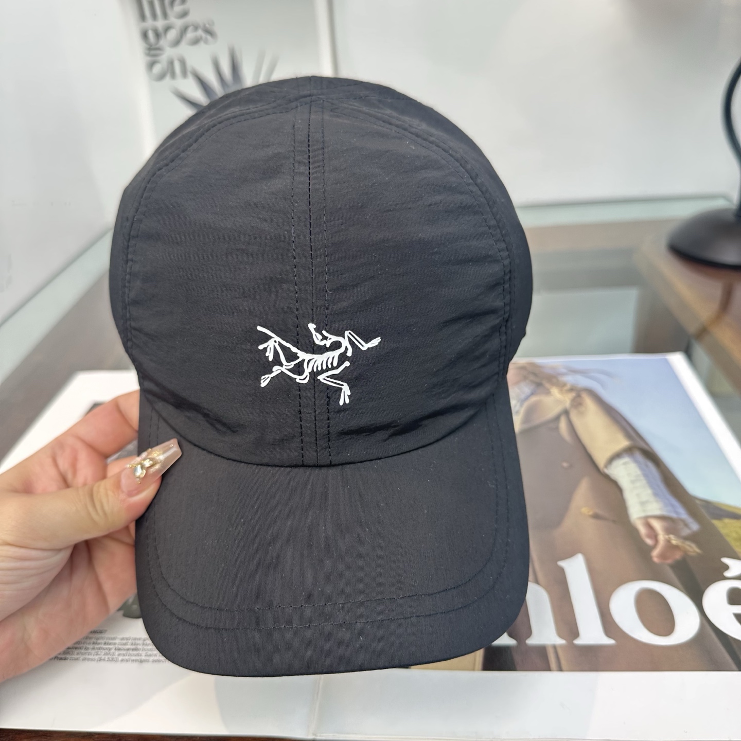 ARCTERYX SMALL BIRD HAT 始祖鸟弯檐棒球帽轻量帽子防晒帽遮阳帽情侣款SMALL B
