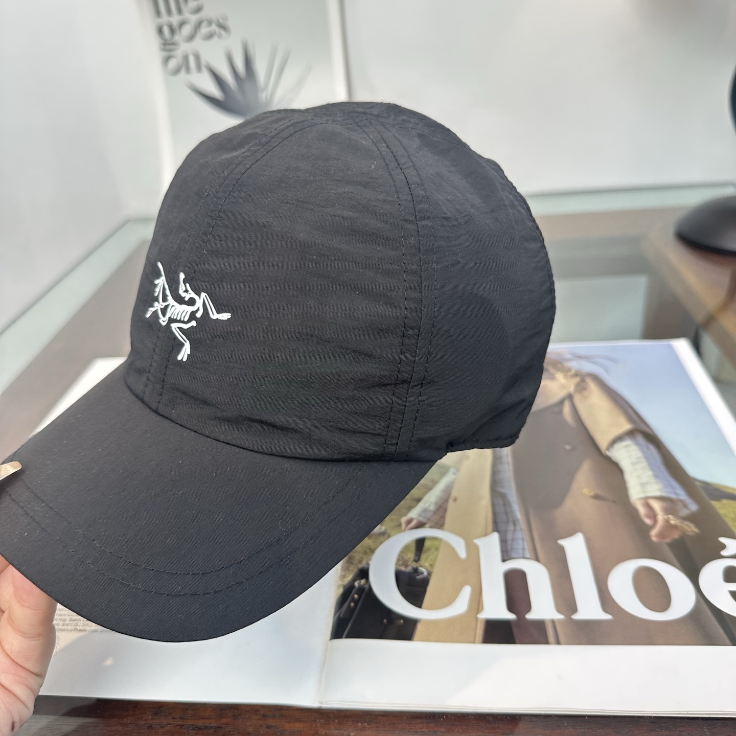 ARCTERYX SMALL BIRD HAT 始祖鸟弯檐棒球帽轻量帽子防晒帽遮阳帽情侣款SMALL B