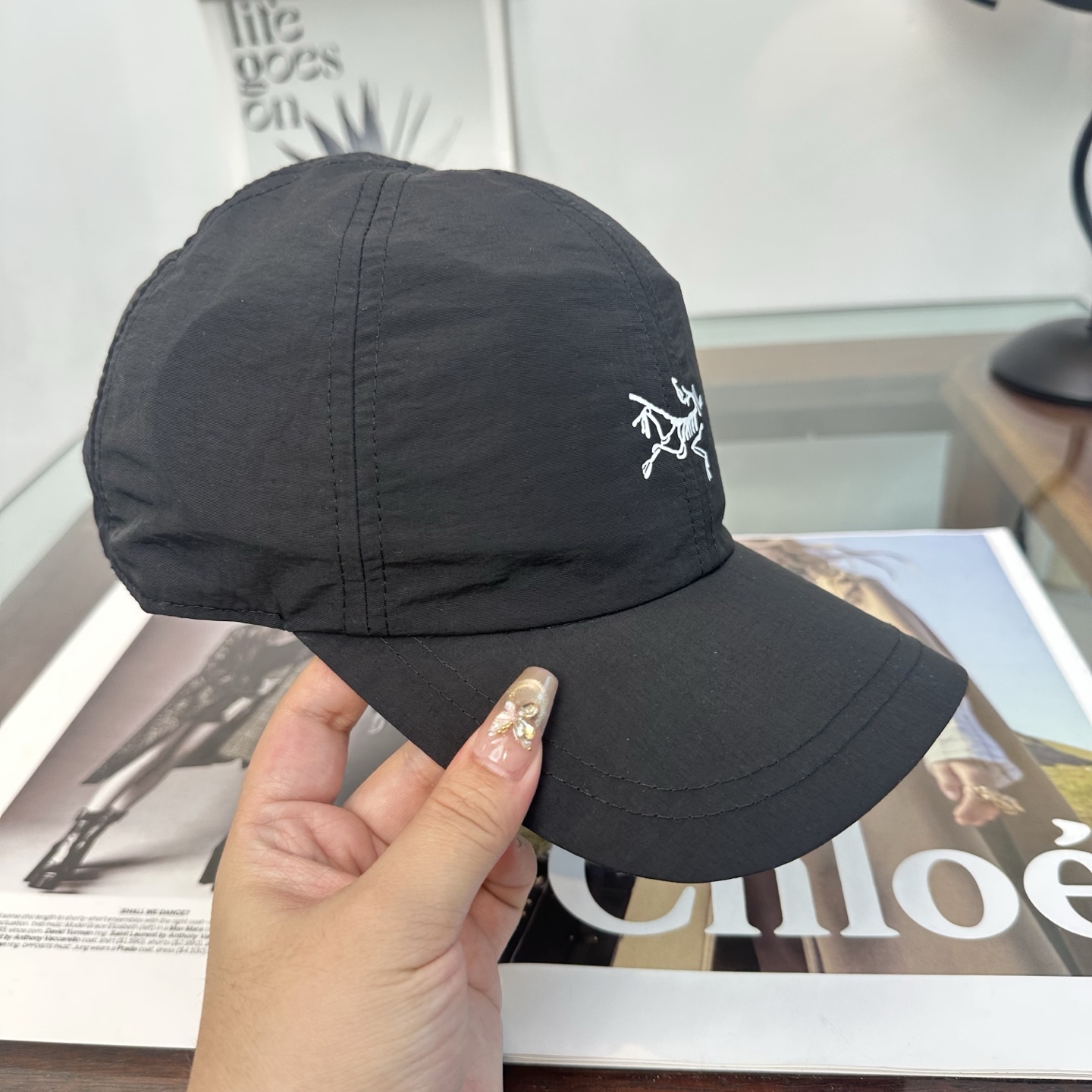 ARCTERYX SMALL BIRD HAT 始祖鸟弯檐棒球帽轻量帽子防晒帽遮阳帽情侣款SMALL B
