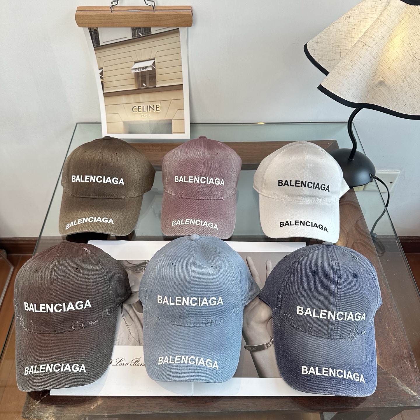 Balenciaga 新品Balenciaga 巴黎世家字母新款棒球帽