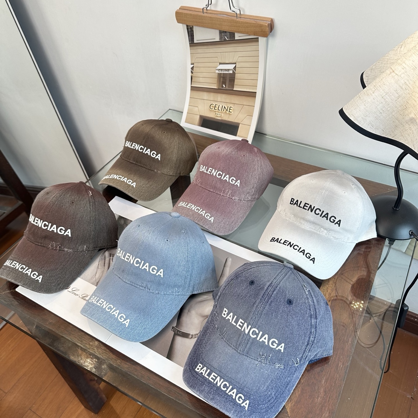 Balenciaga 新品Balenciaga 巴黎世家字母新款棒球帽