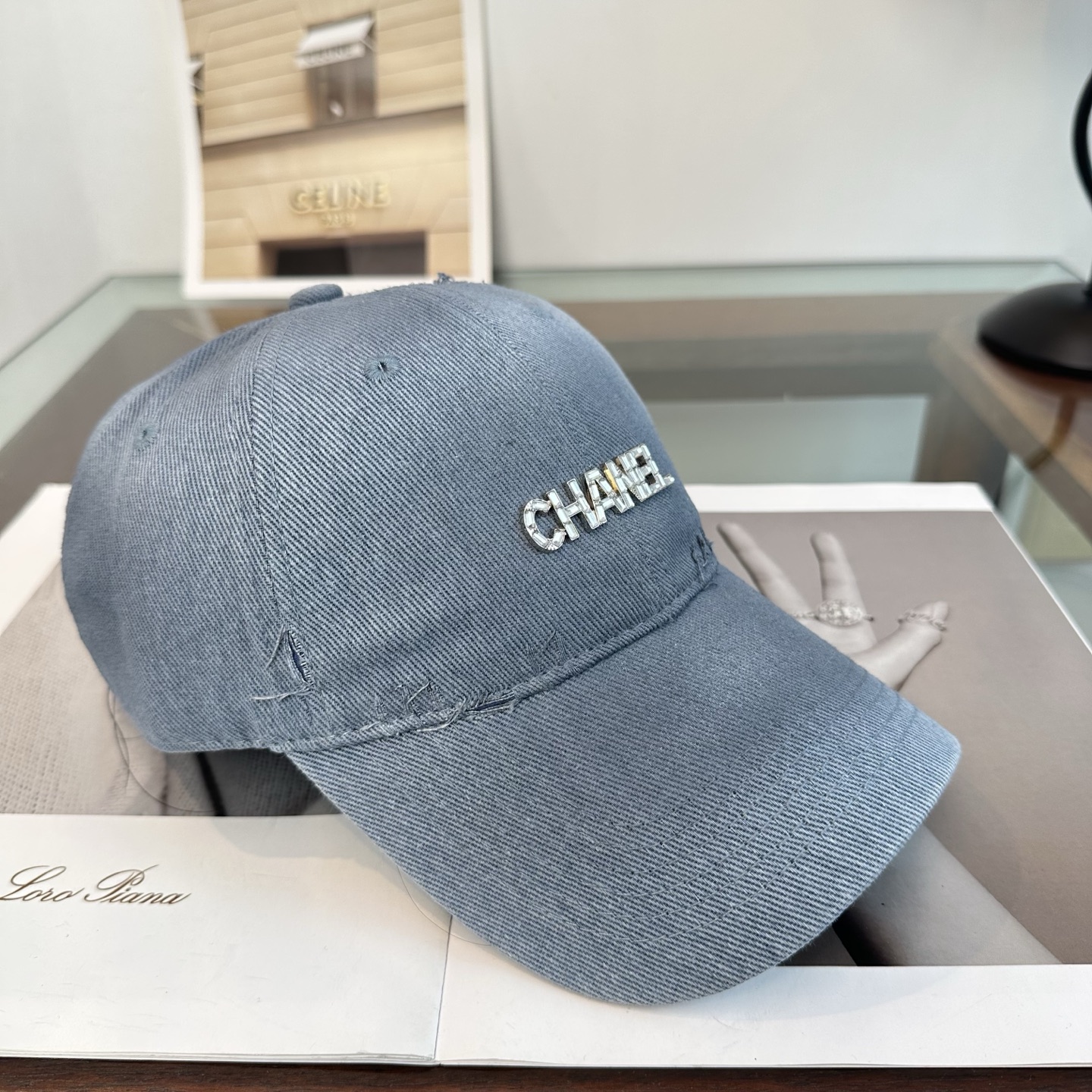 Chanel CHANEL香奈儿新款高级感唯美纹路小香风鸭舌帽 ，遮阳又超好搭配，出街单品 高货版本