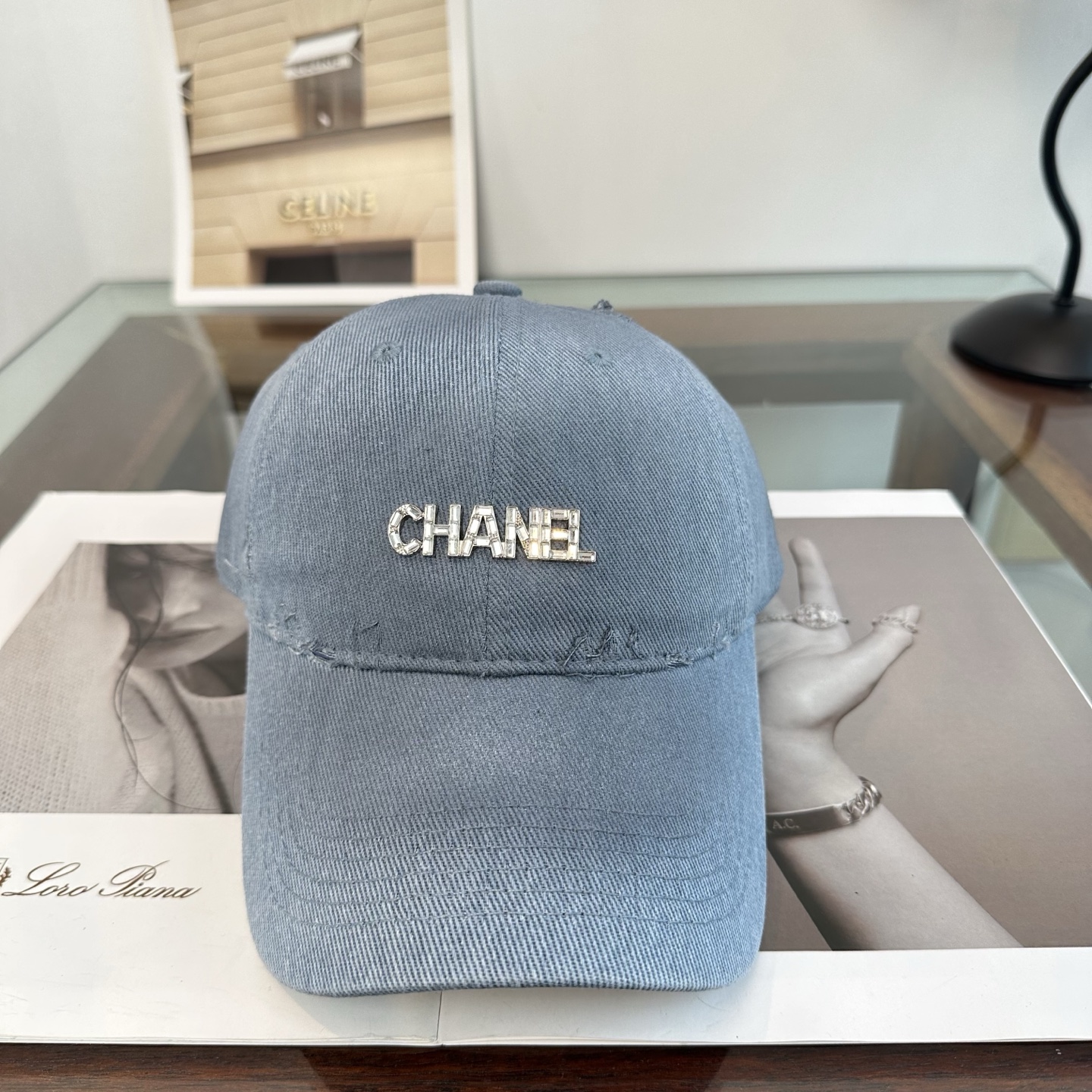 Chanel CHANEL香奈儿新款高级感唯美纹路小香风鸭舌帽 ，遮阳又超好搭配，出街单品 高货版本