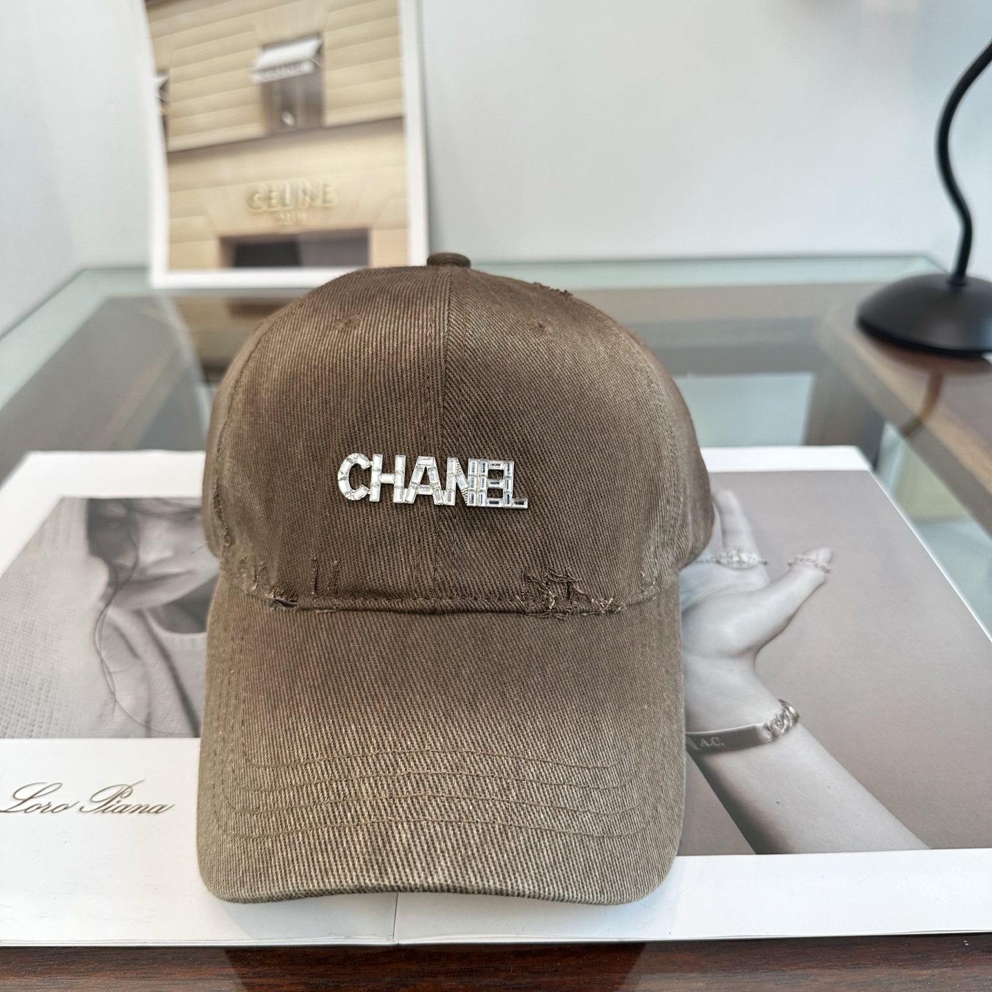 Chanel CHANEL香奈儿新款高级感唯美纹路小香风鸭舌帽 ，遮阳又超好搭配，出街单品 高货版本