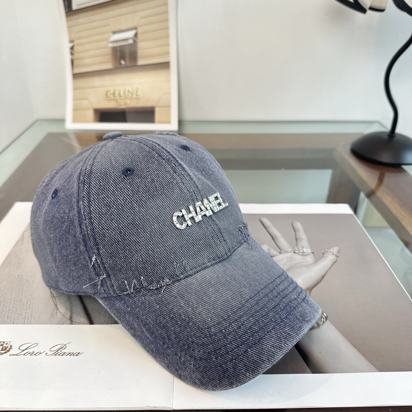 Chanel CHANEL香奈儿新款高级感唯美纹路小香风鸭舌帽 ，遮阳又超好搭配，出街单品 高货版本