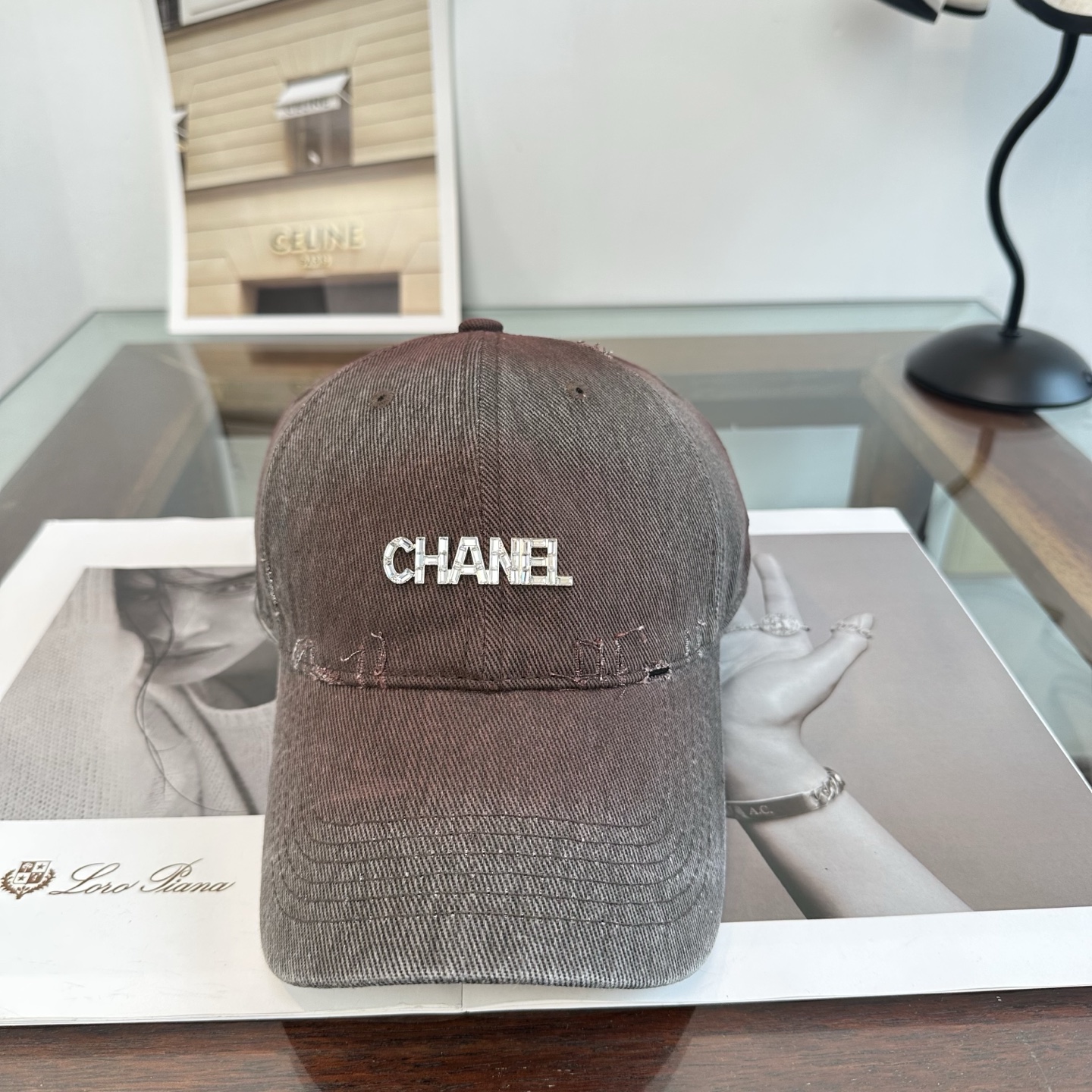 Chanel CHANEL香奈儿新款高级感唯美纹路小香风鸭舌帽 ，遮阳又超好搭配，出街单品 高货版本