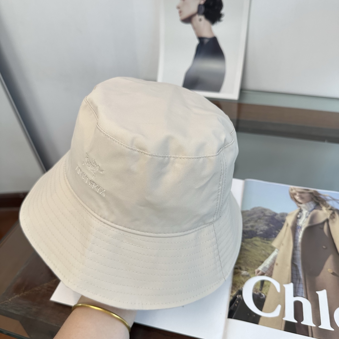 始祖鸟 2026新款可遮阳帽女透气渔夫帽度假旅游拍照时尚搭子