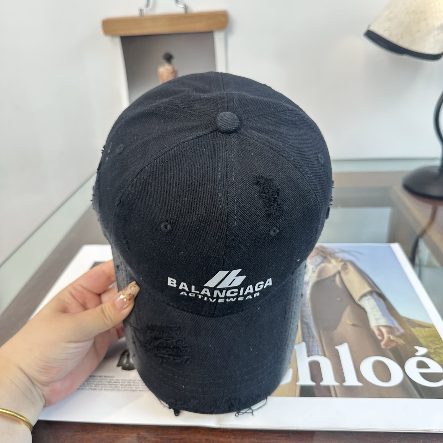 新品Balenciaga 巴黎世家字母新款棒球帽 现货秒发🧢简约时尚超级无敌好看的帽子！情侣款！
