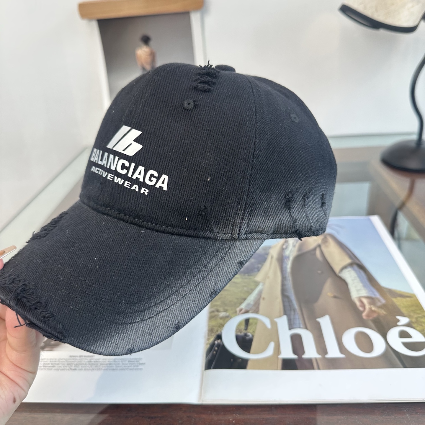 新品Balenciaga 巴黎世家字母新款棒球帽 现货秒发🧢简约时尚超级无敌好看的帽子！情侣款！