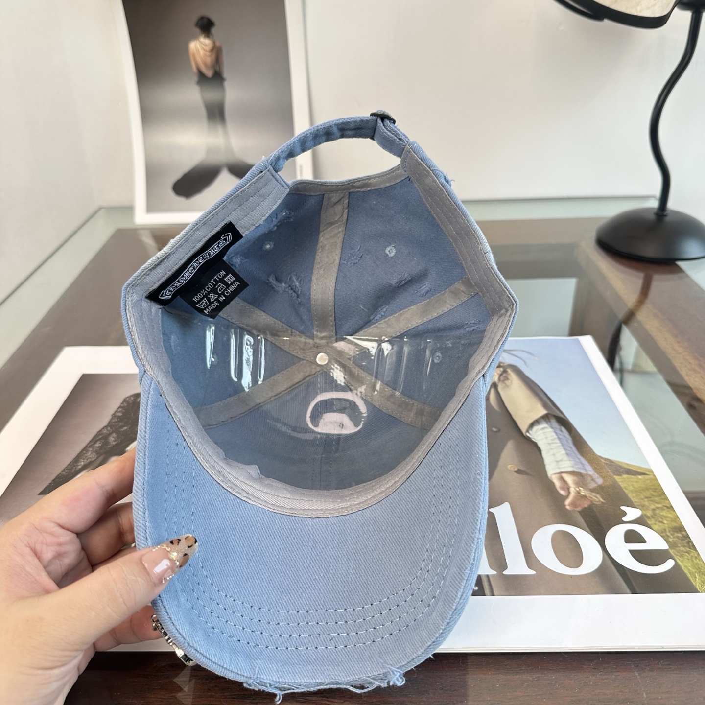 Chrome hearts 克罗心 新款十字架 高品质棒球帽，高端定制版！网红时尚博主同款！墙裂推荐！质量巨好！谁戴谁好