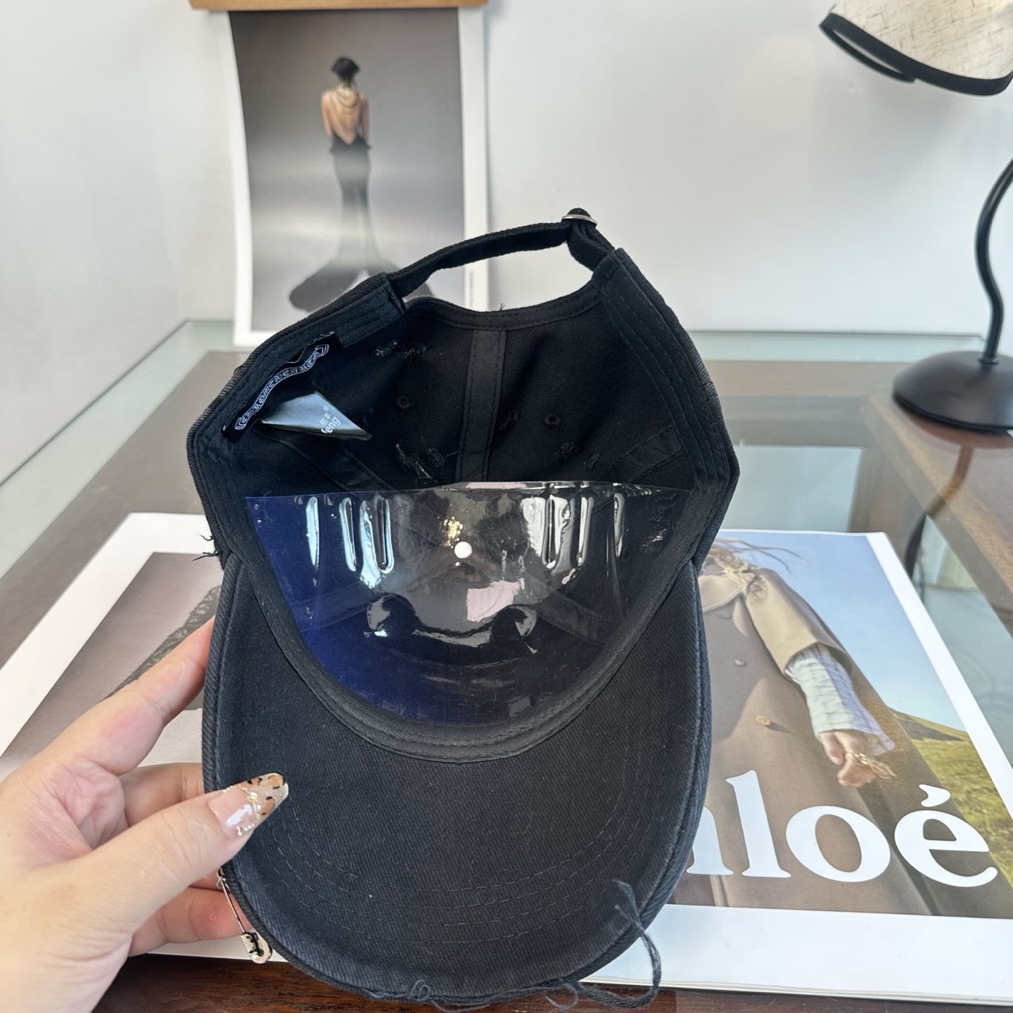 Chrome hearts 克罗心 新款十字架 高品质棒球帽，高端定制版！网红时尚博主同款！墙裂推荐！质量巨好！谁戴谁好